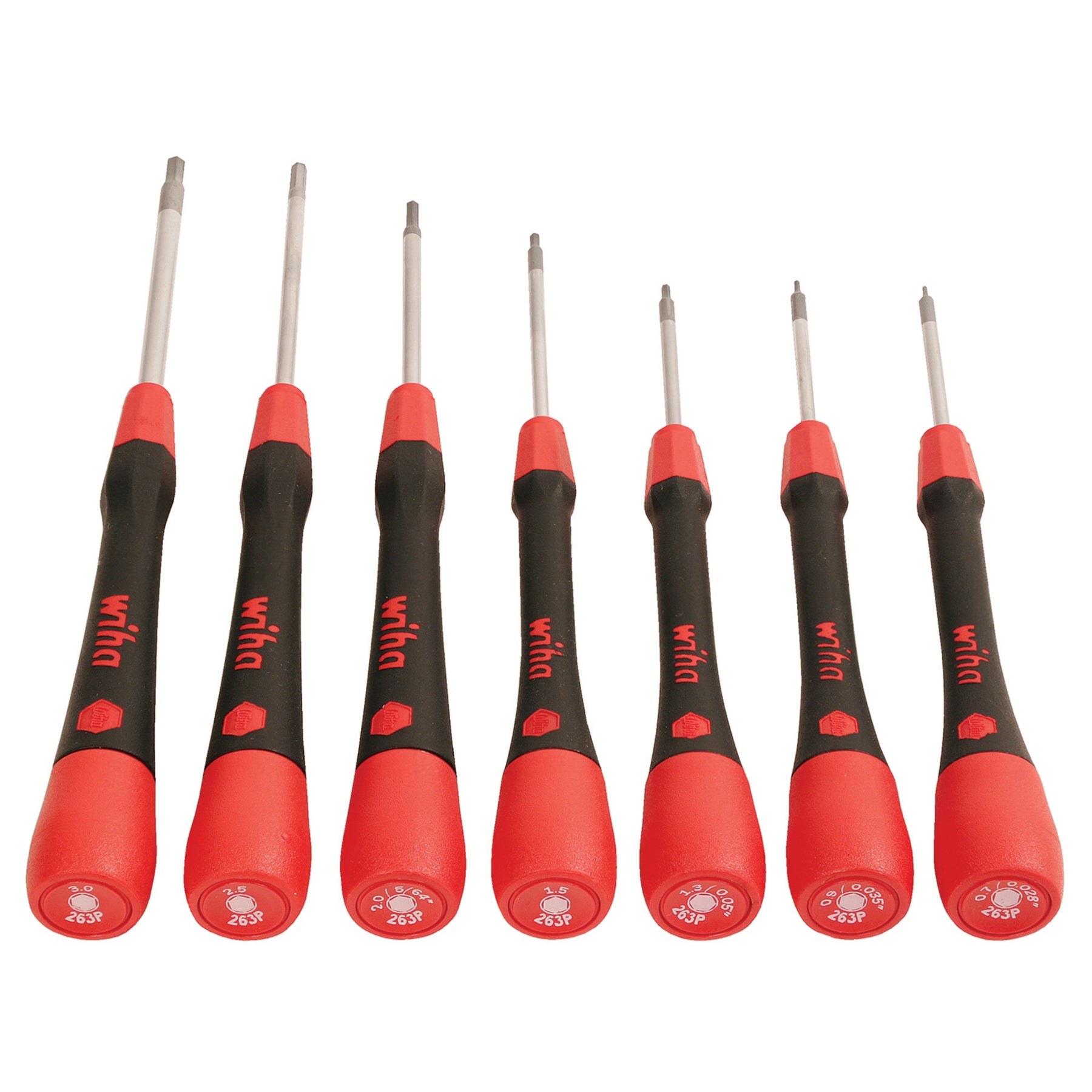 8 Piece PicoFinish Precision Hex Screwdriver Set - SAE