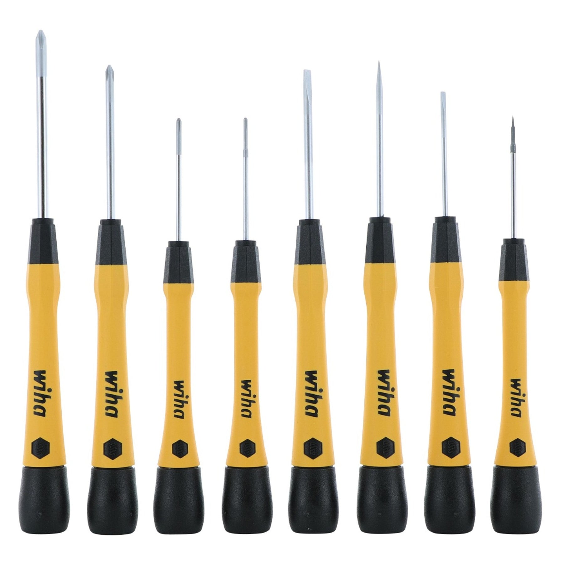 8 Piece ESD Safe Picofinish Precision Screwdriver Set in Pouch