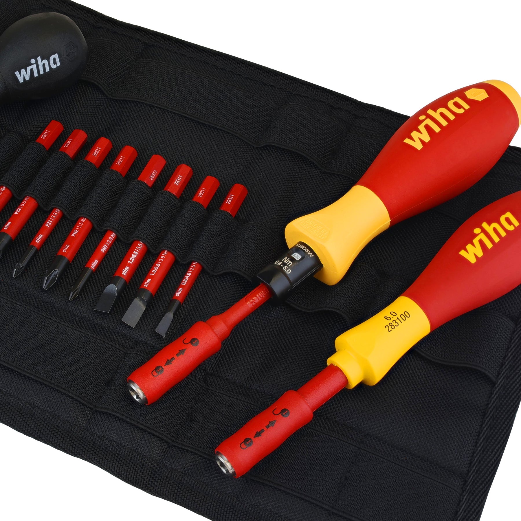 12 Piece Insulated TorqueVario-S (0.8-5.0 Nm) and SlimLine Blade Set
