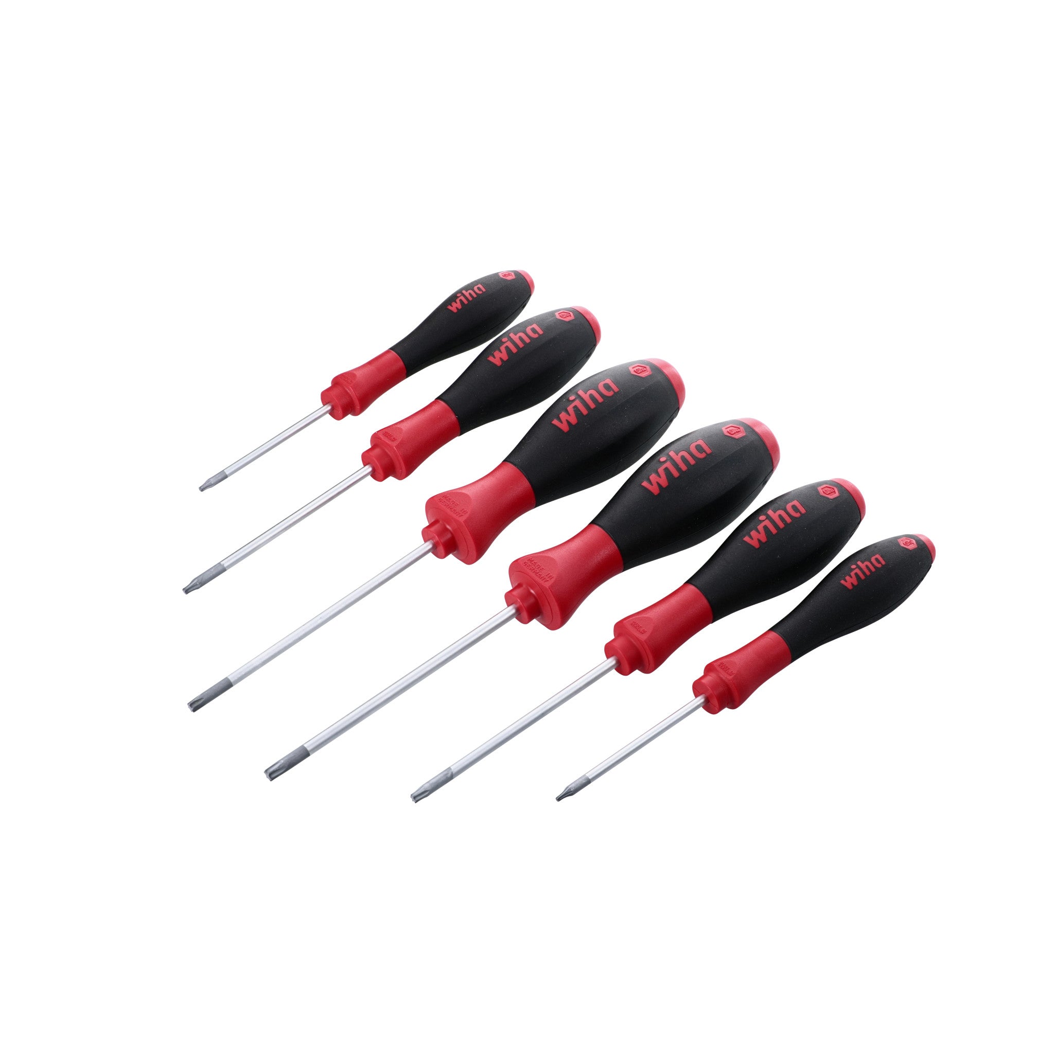 Wiha 36201 Torx® SoftFinish® Screwdriver 6 Pc. Set Made in Germany