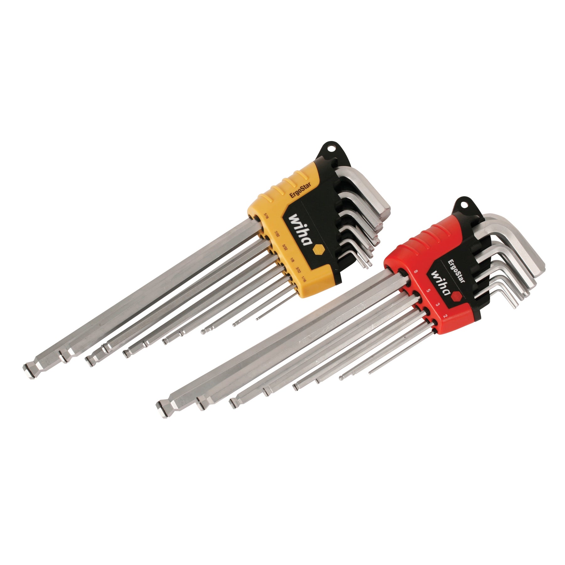22 Piece MagicRing Ball End Hex L-Key Set - Inch, Metric
