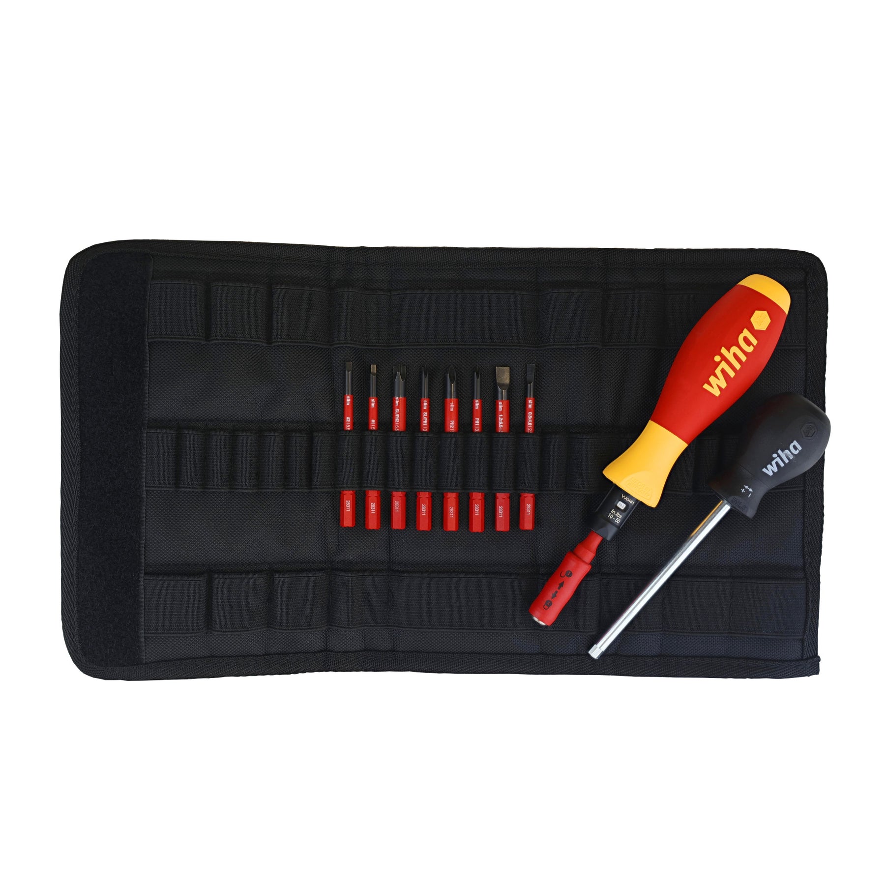 11 Piece Insulated TorqueVario-S (10-50 In/lbs) and SlimLine Blade Set