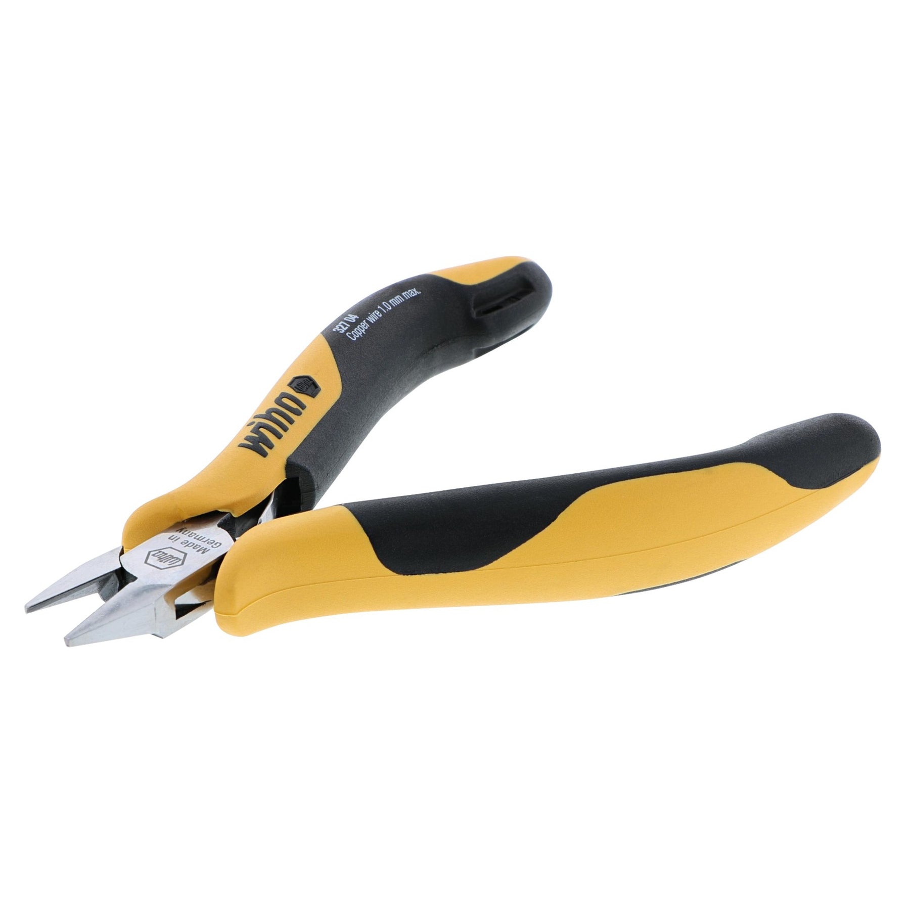 Electronic ESD Safe Precision Tapered Head Flush Cutters With Hollow Ground Back