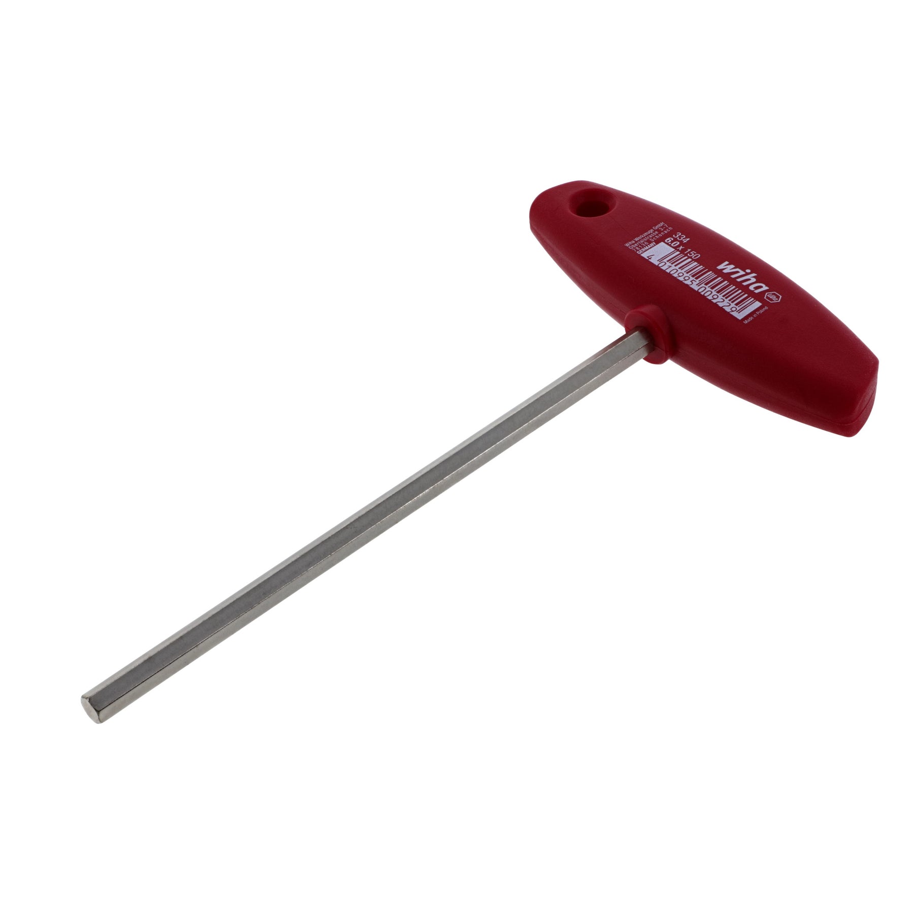 Classic Grip Hex Metric T-Handle 6.0mm
