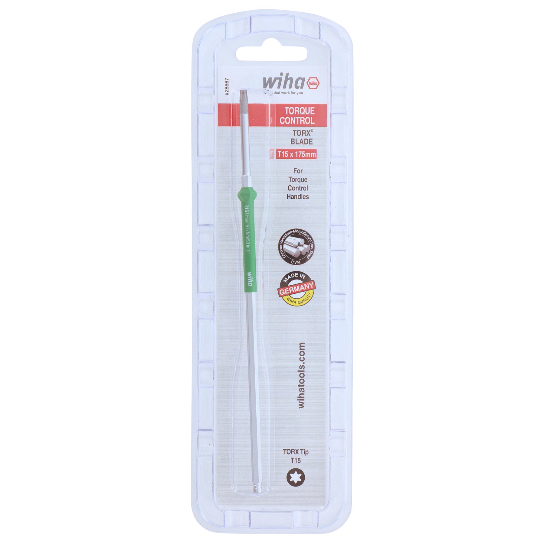 Torx TorqueControl Blade T15