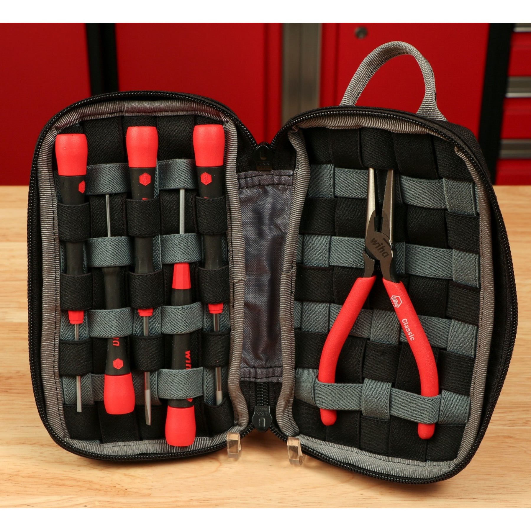 Compact Zipper Tool Organizer