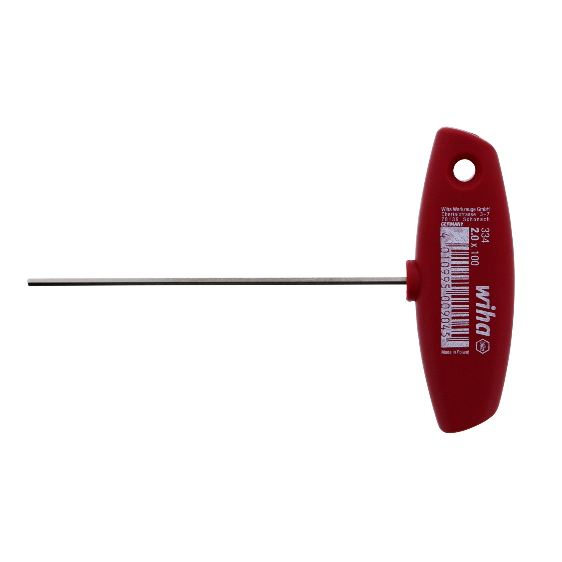 Classic Grip Hex Metric T-Handle 2.0mm