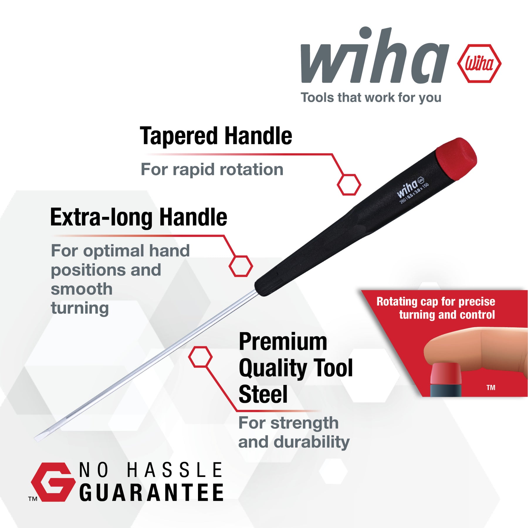 7 Piece Precision Slotted and Phillips Screwdriver Set