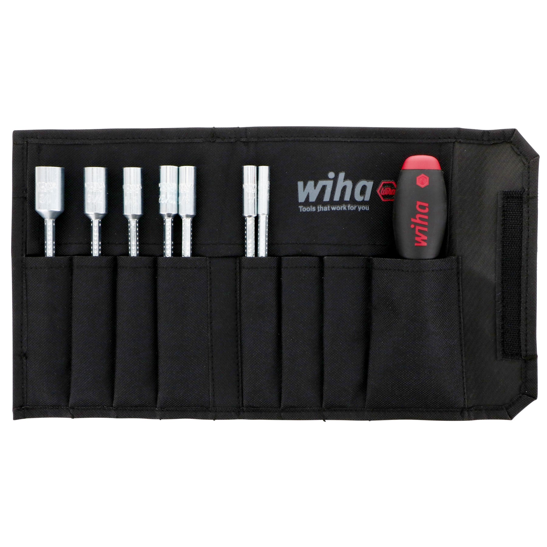 8 Piece SoftFinish Drive-Loc VI Nut Driver Set - Inch