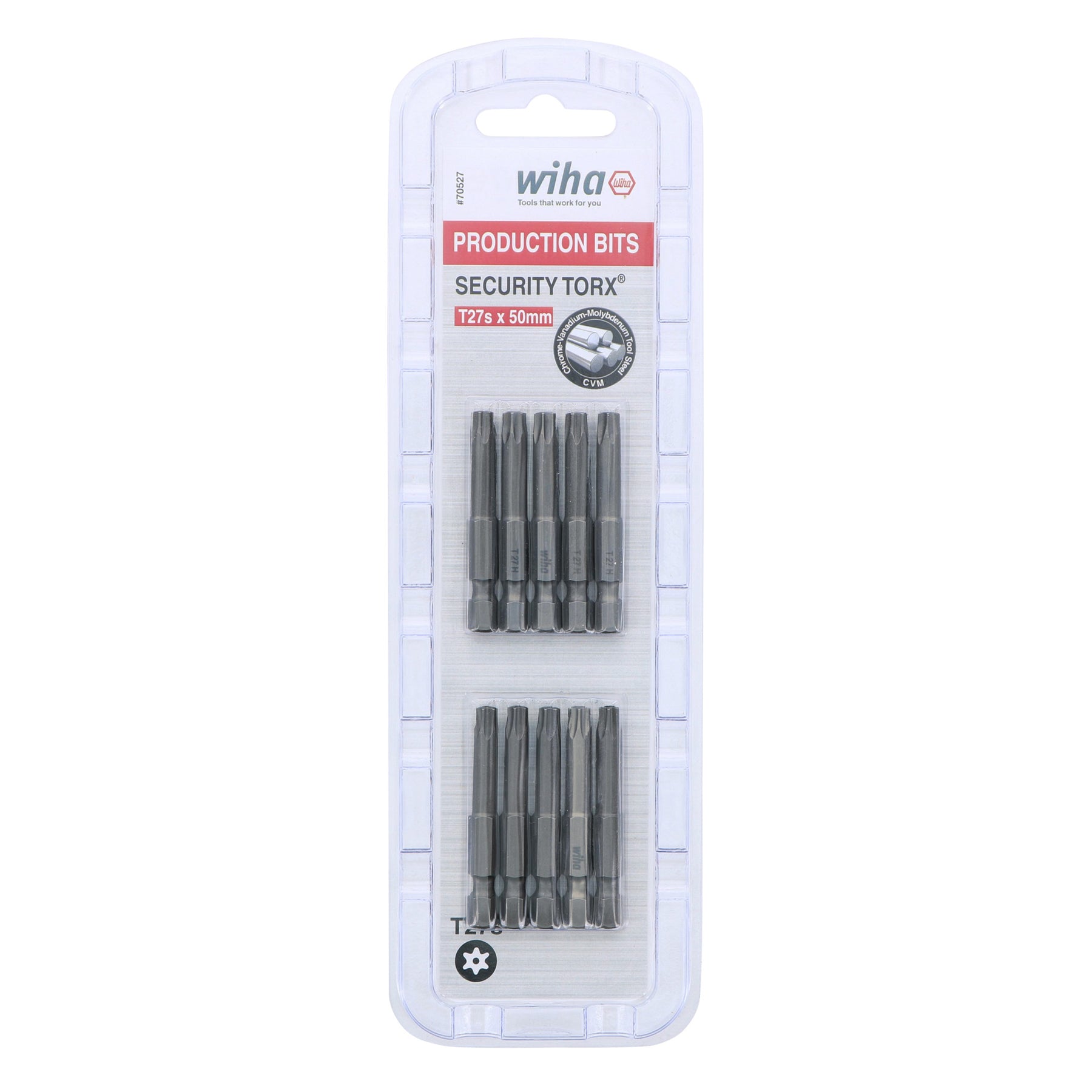 Security Torx Bit T27s - 50mm - 10 Pack