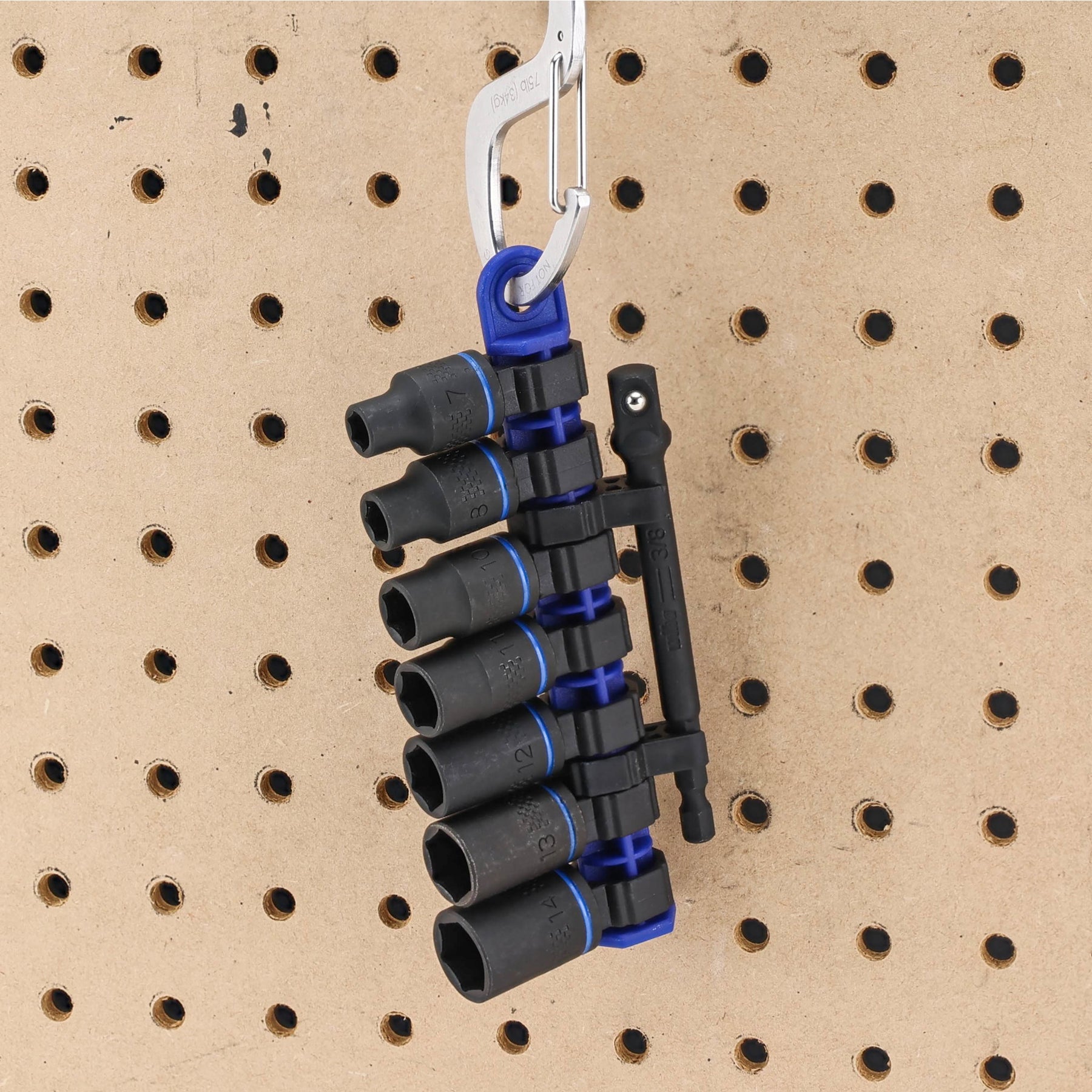 8 Piece 3/8" Drive Metric Impact Socket Set