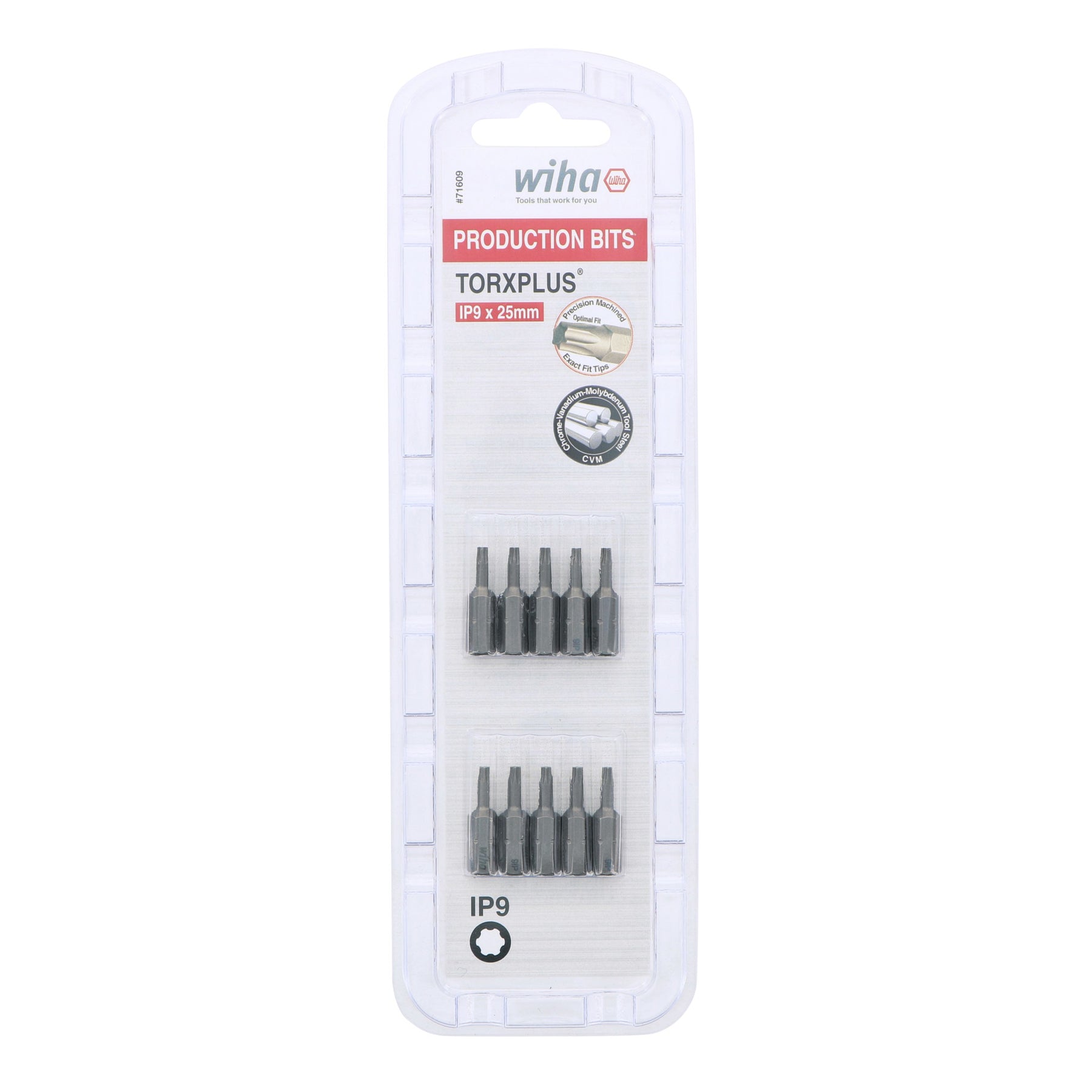 TorxPlus Bit IP9 - 25mm - 10 Pack