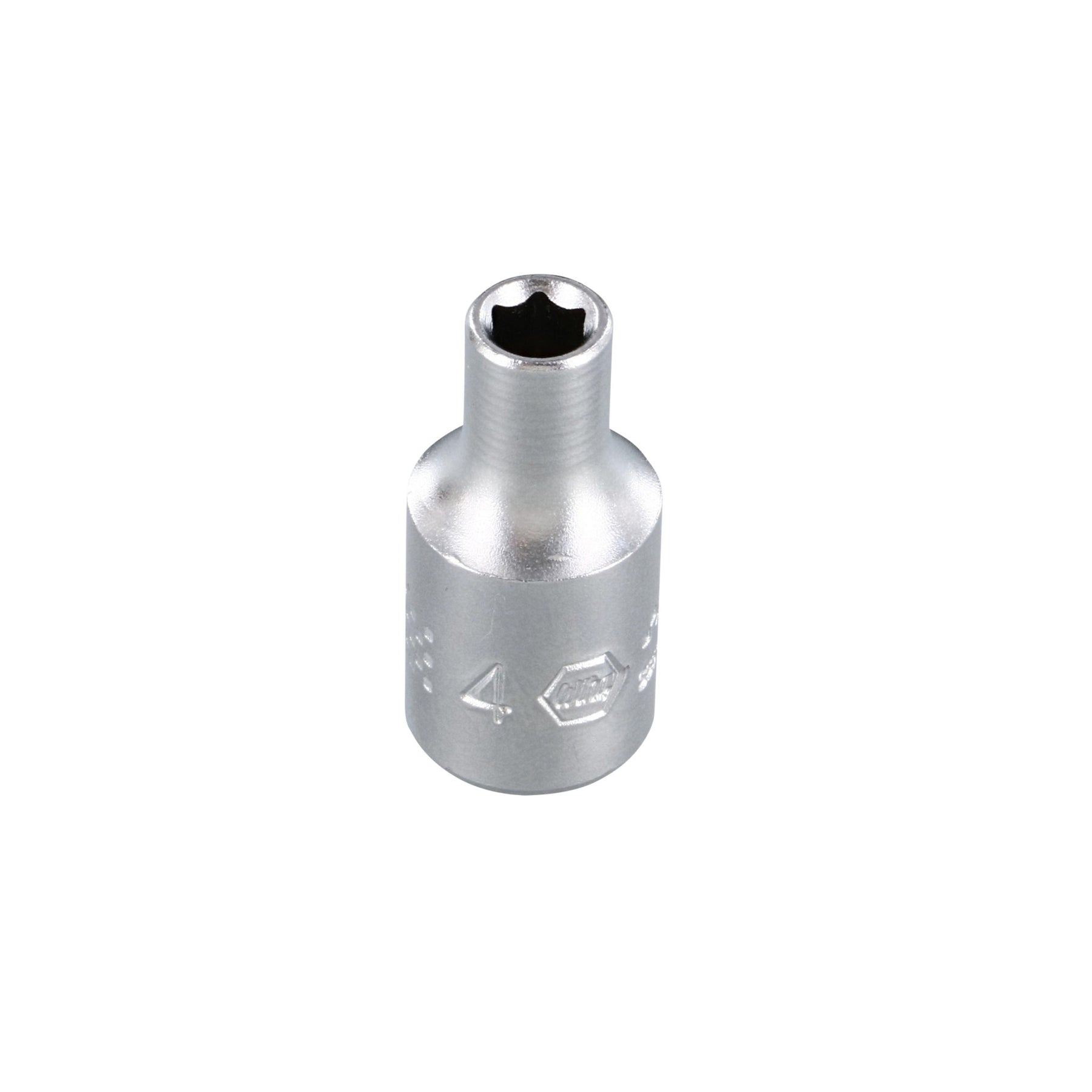 6 Point - 1/4 Inch Drive Socket - 4.0mm x 25mm
