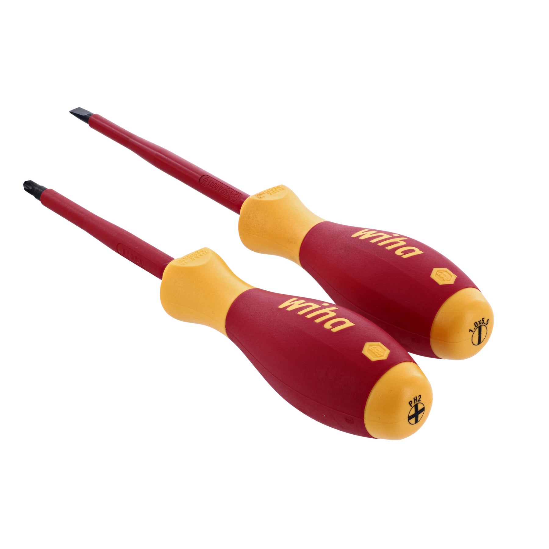 2 Piece Insulated SoftFinish Screwdriver Set