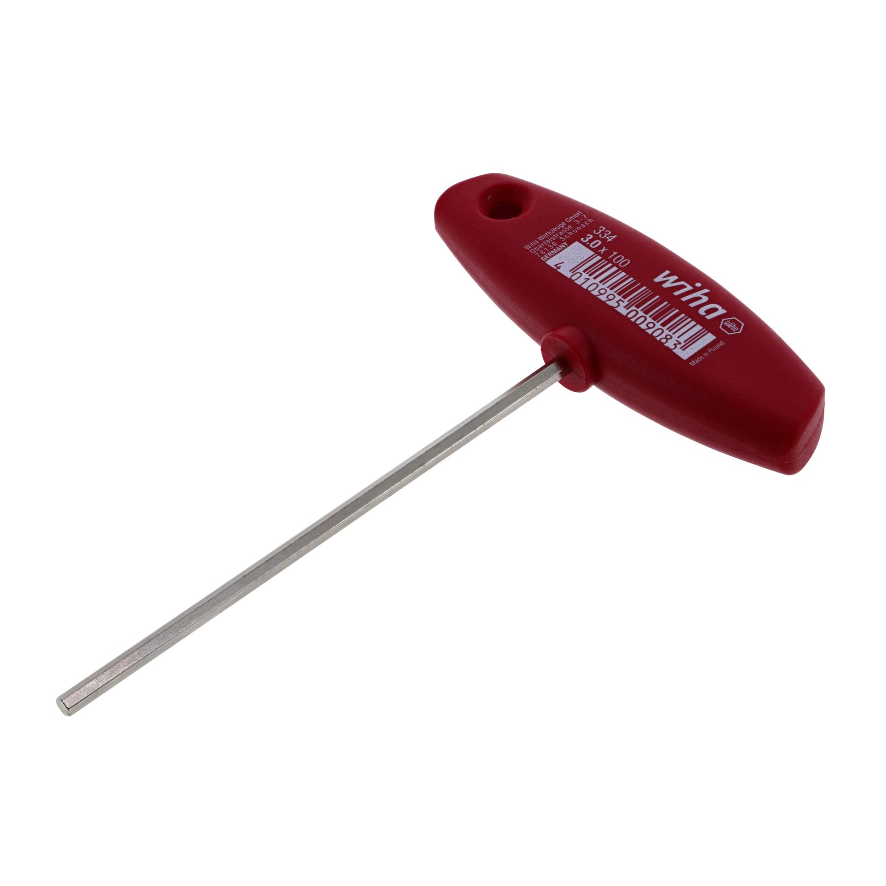 Classic Grip Hex Metric T-Handle 3.0mm