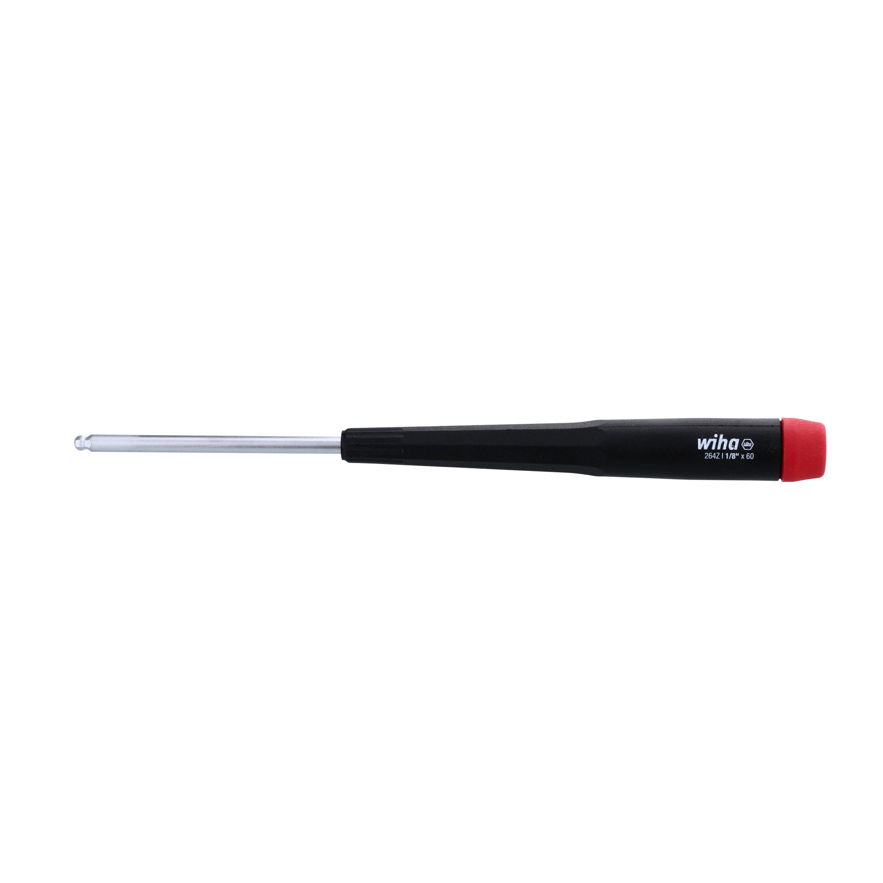 Precision Ball End Hex Screwdriver 1/8" x 60mm