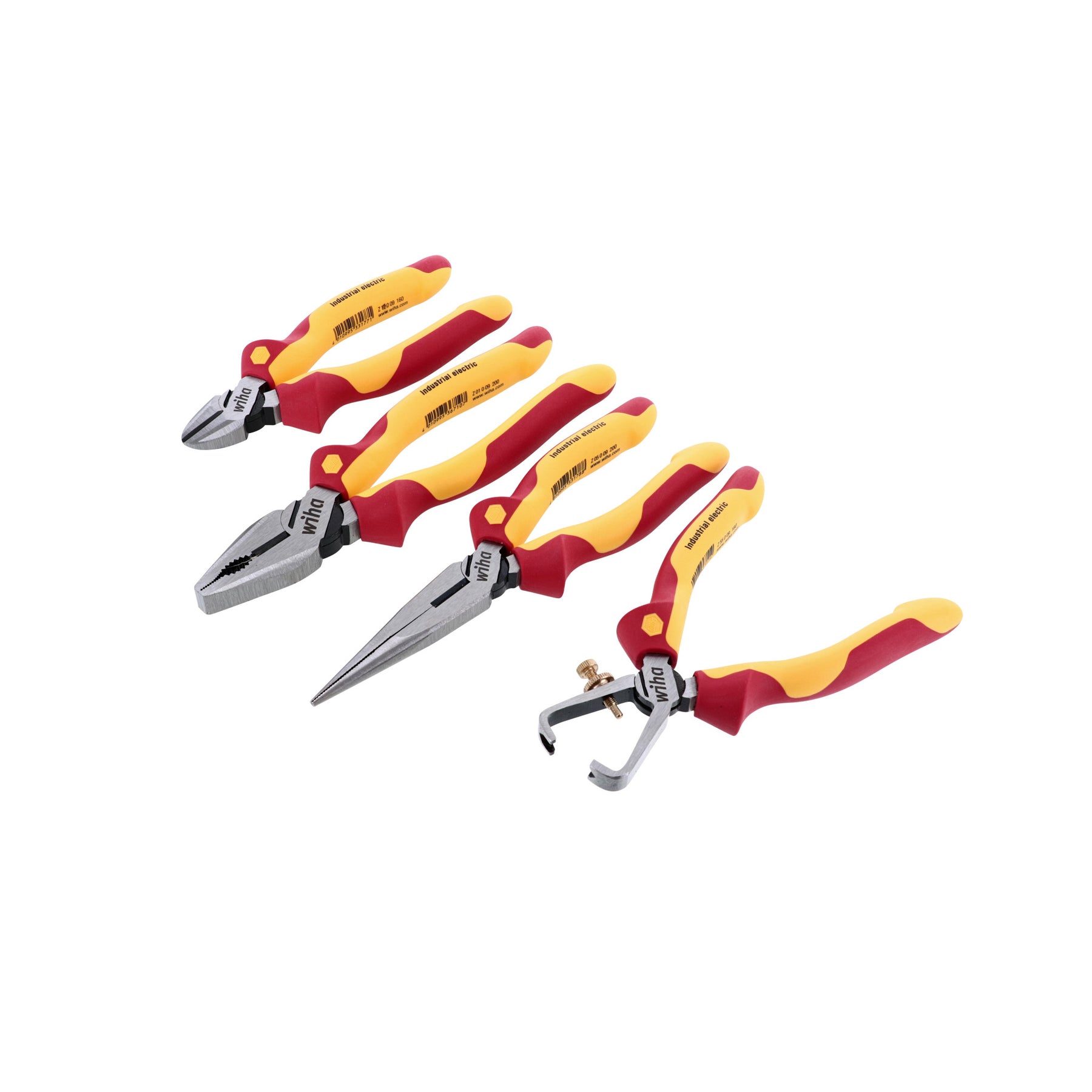 11 Piece Insulated Industrial Pliers and Screwdriver Set