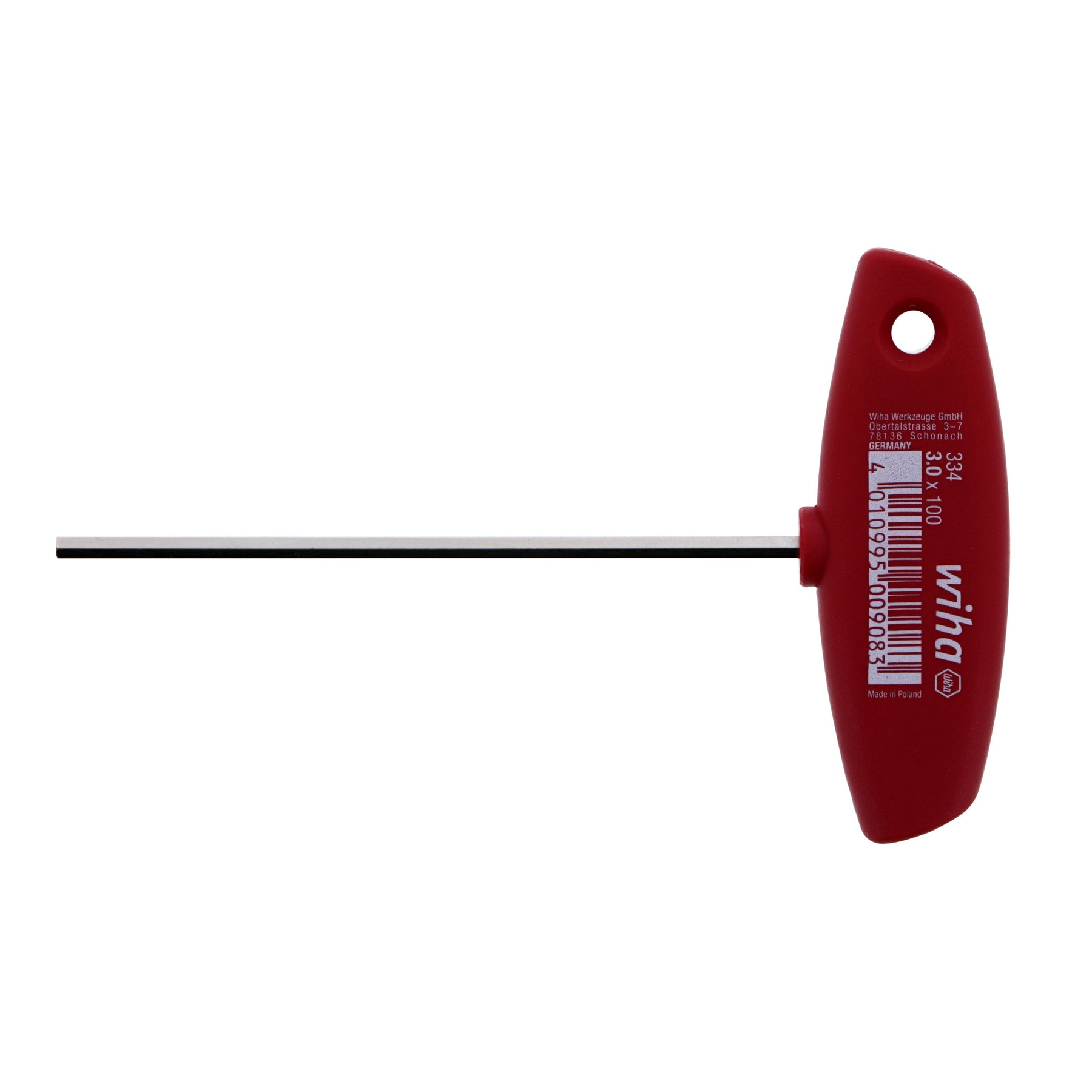 Classic Grip Hex Metric T-Handle 3.0mm