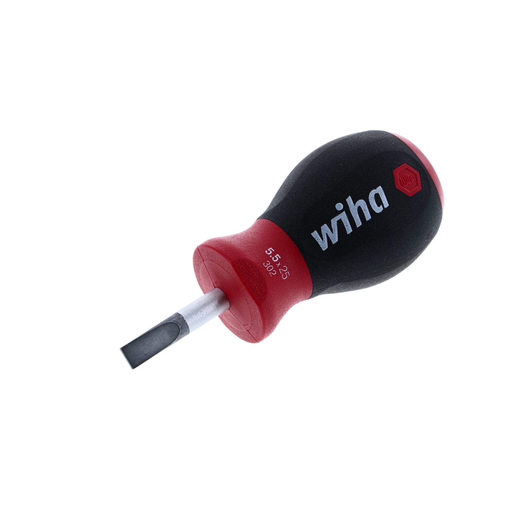 SoftFinish Stubby Slotted Screwdriver 5.5mm x 25mm