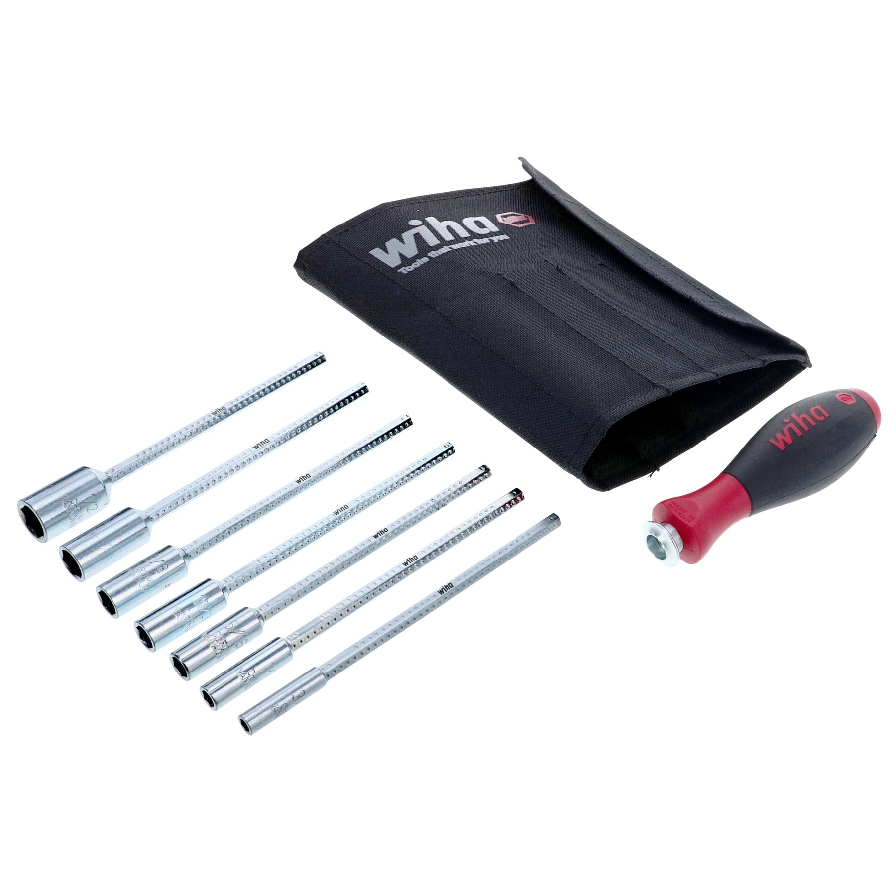 8 Piece SoftFinish Drive-Loc VI Nut Driver Set - Inch