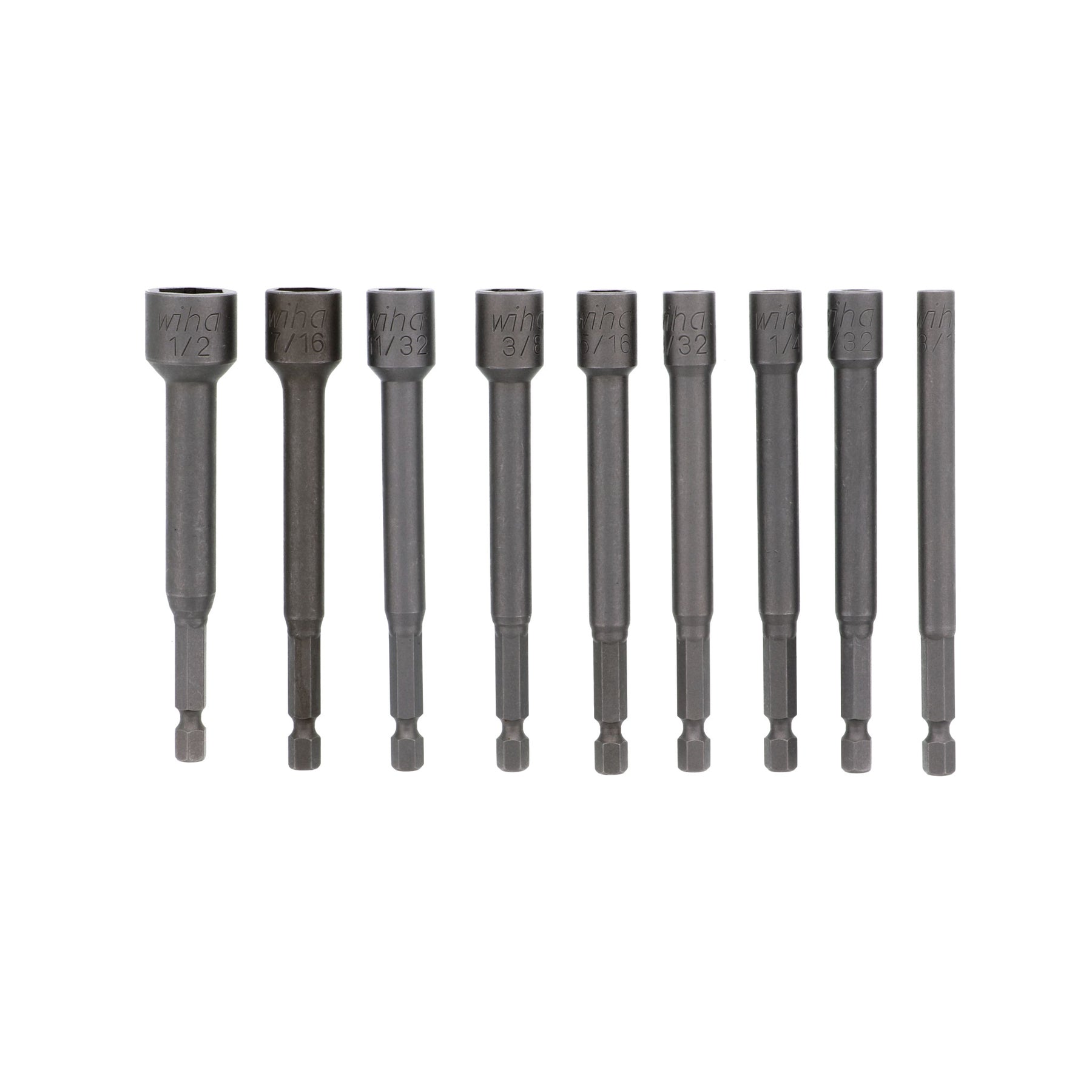9 Piece Power Blade Nut Setter Set - Inch