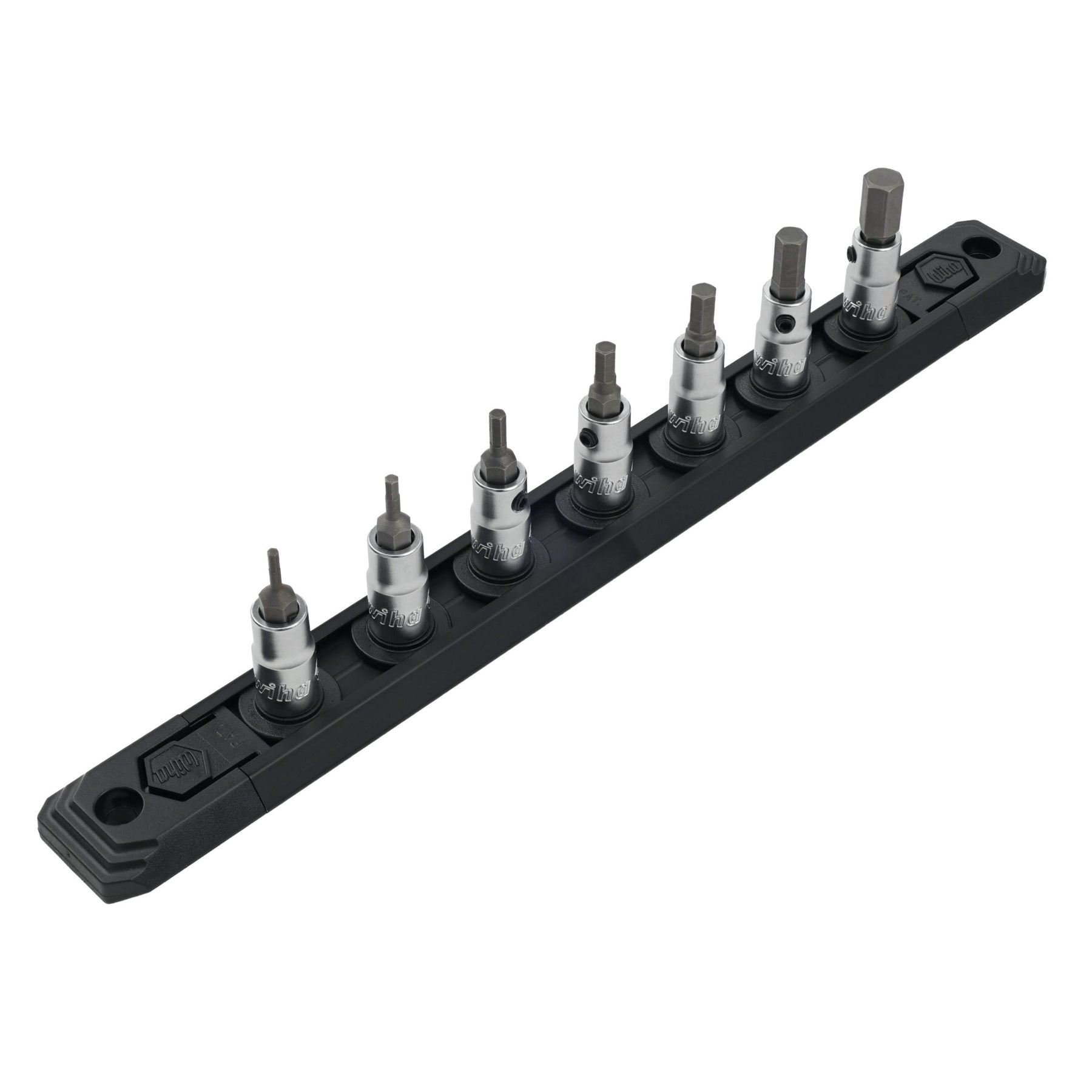 7 Piece Hex Socket Set 1/4" Drive