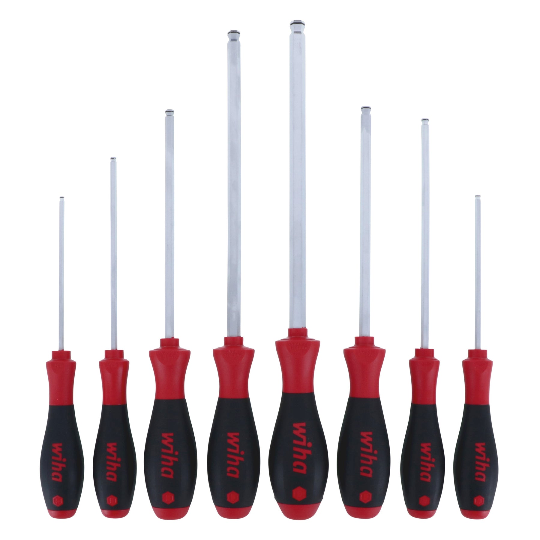 8 Piece SoftFinish MagicRing Ball End Screwdriver Set