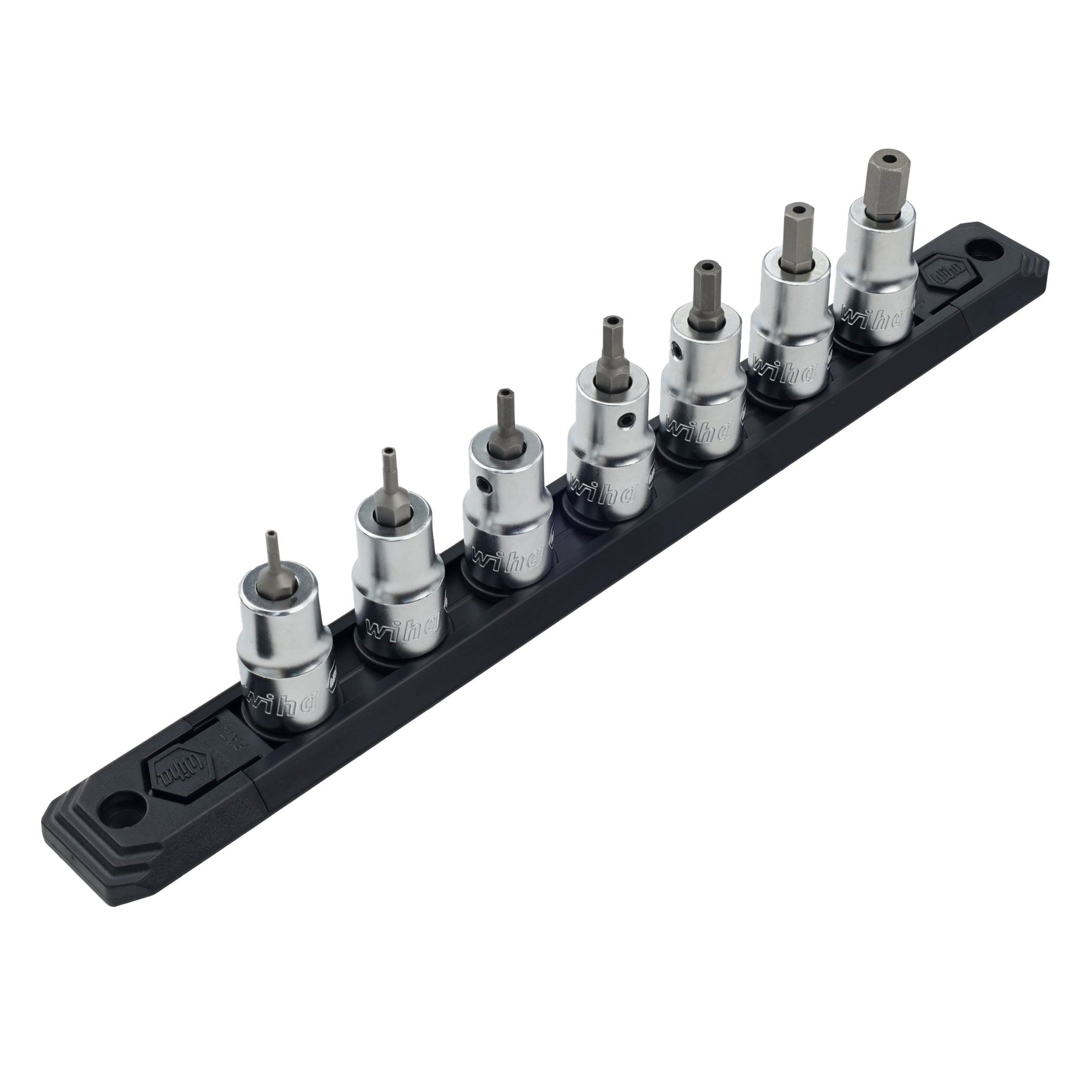 7 Piece 3/8" Drive Security Hex Bit Socket Set 3/8 Dr 2-8mm