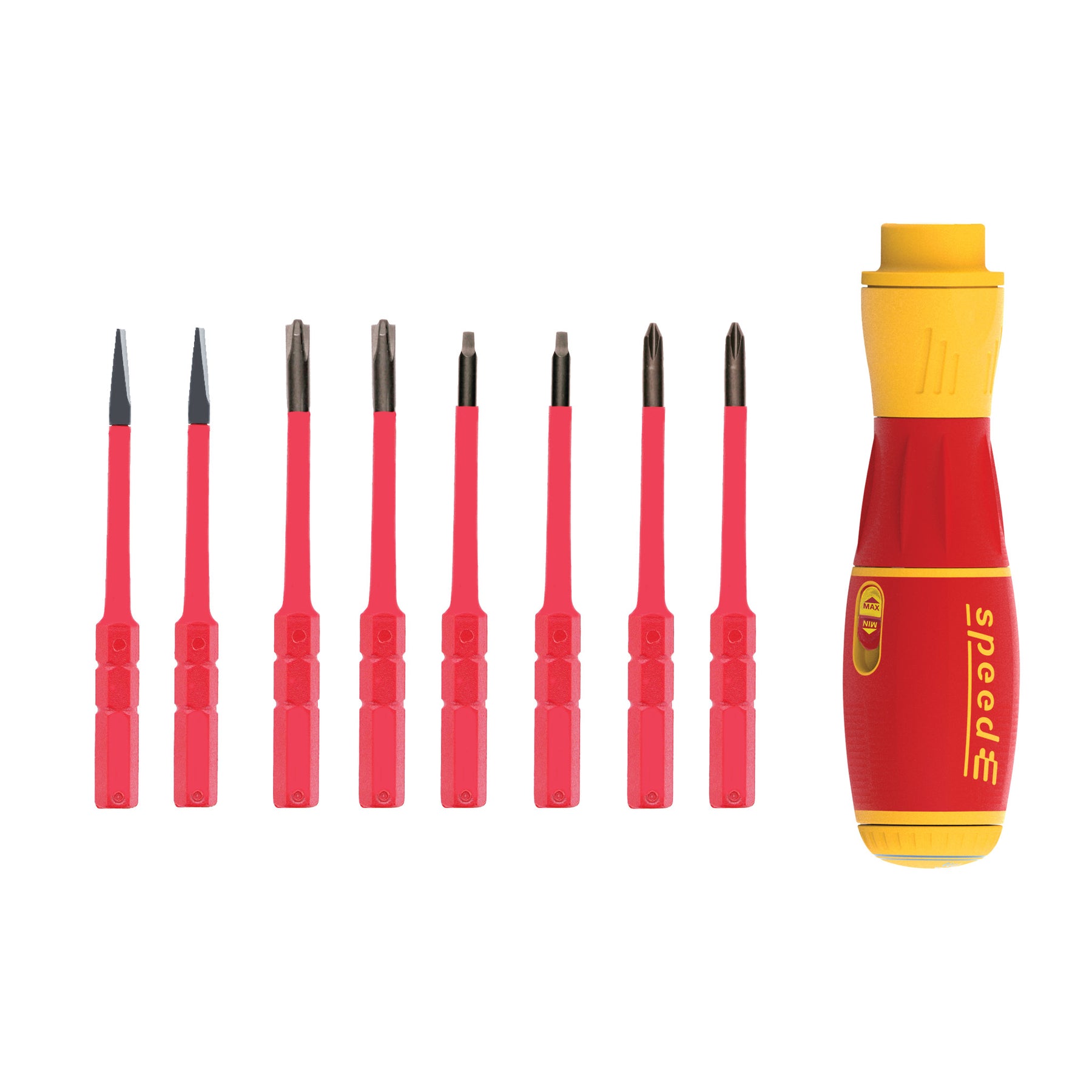 13 Piece SpeedEII Electric Screwdriver SlimLine Blade Set
