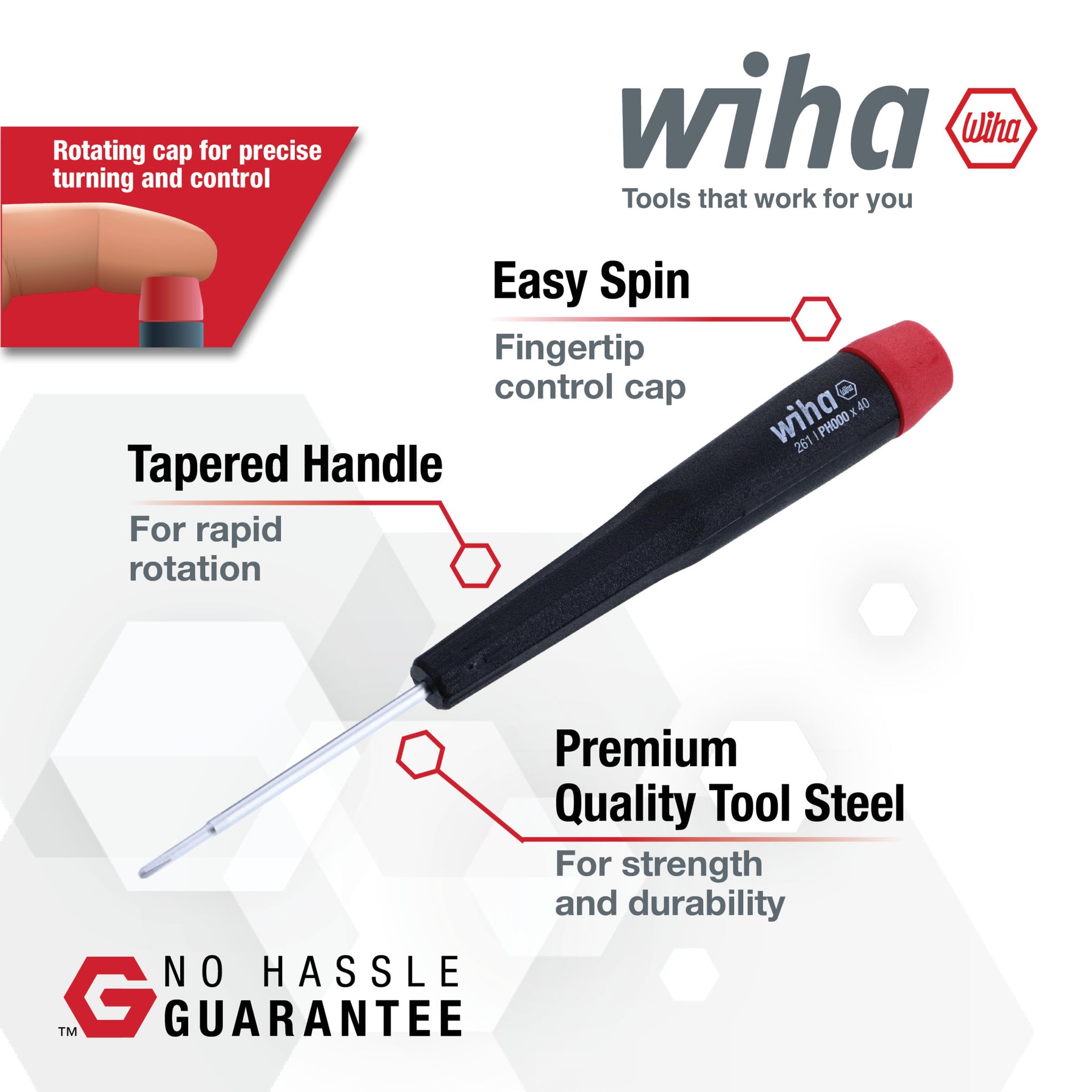 8 Piece Precision Slotted and Phillips Screwdriver Set