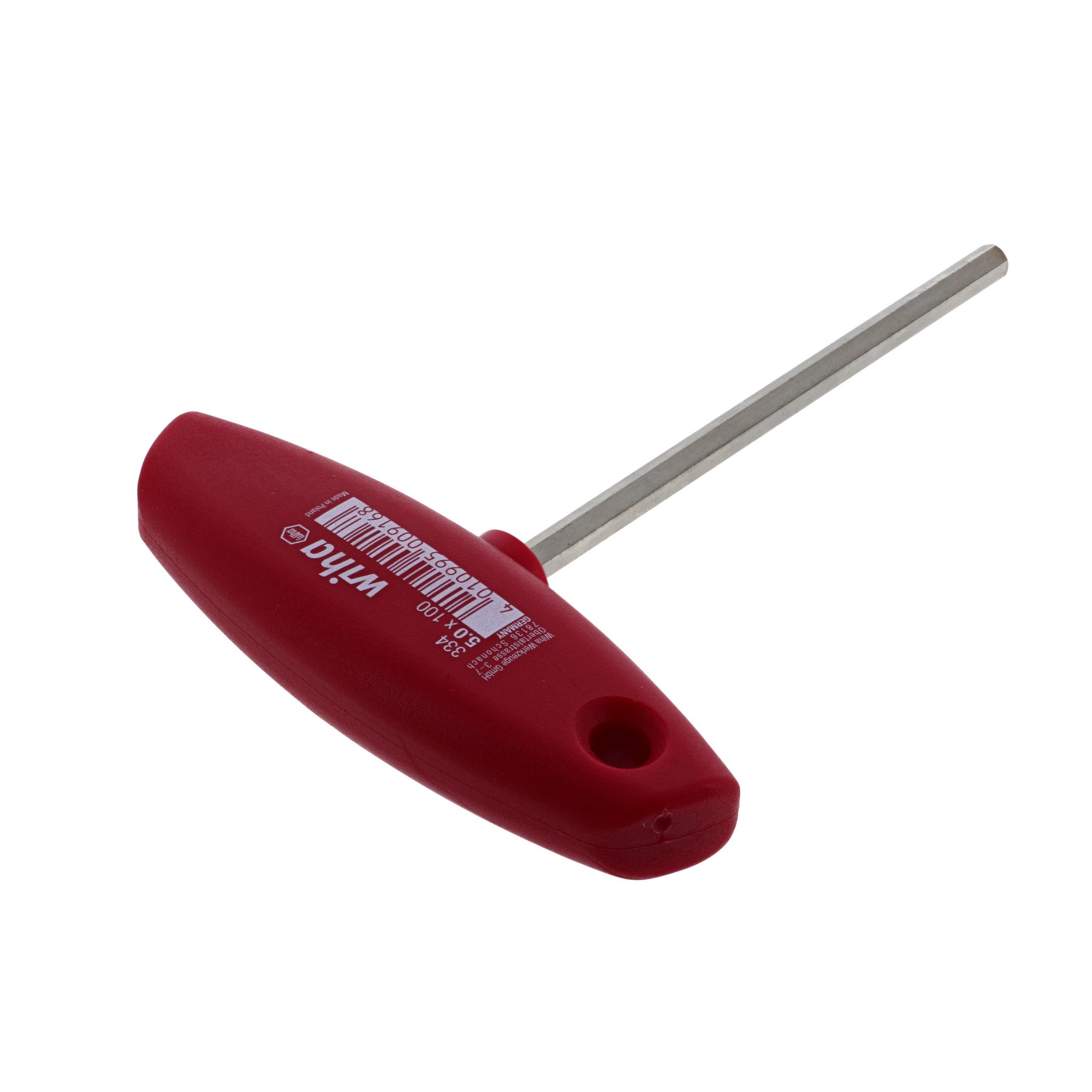 Classic Grip Hex Metric T-Handle 5.0mm x 100mm