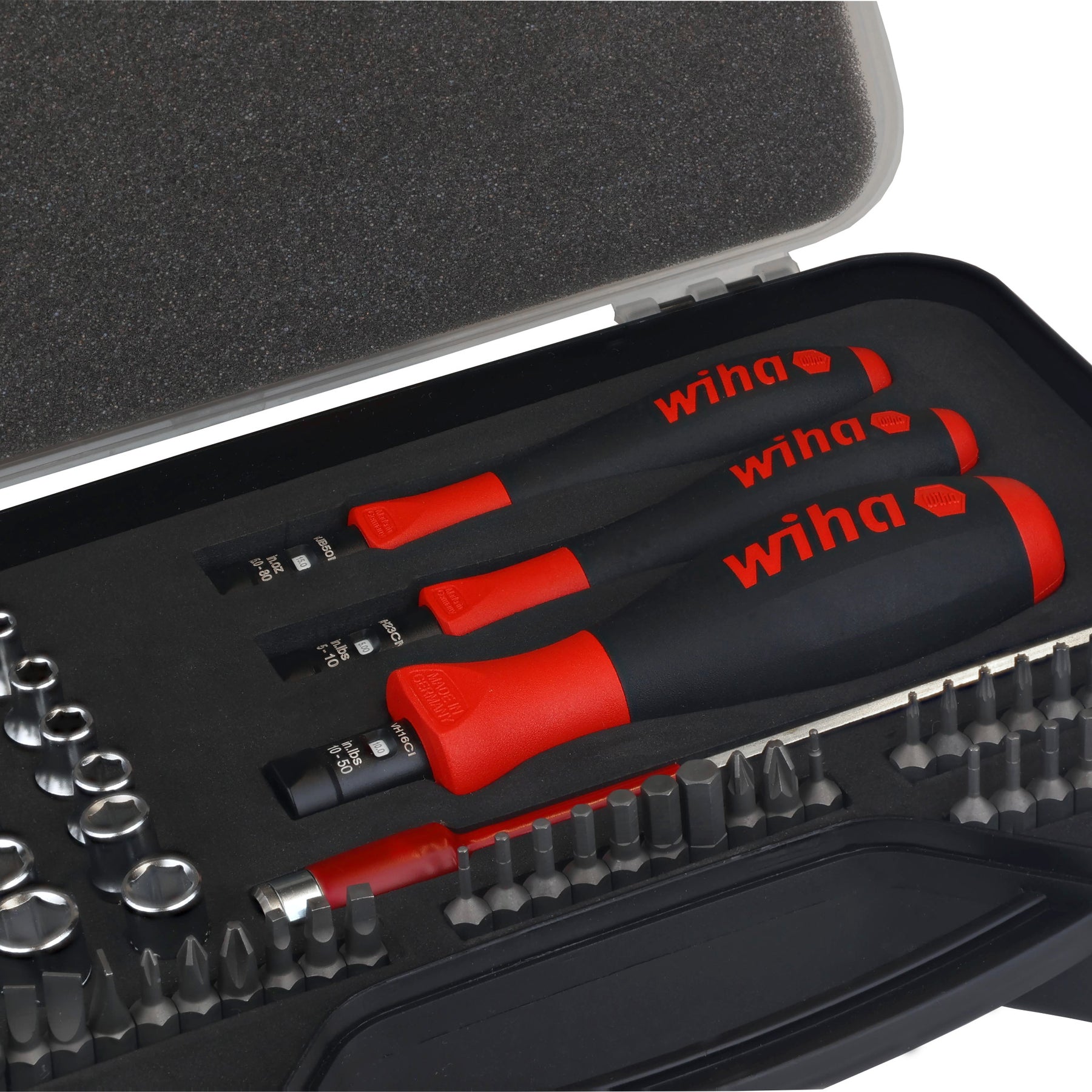 59 Piece TorqueVario-S Bit Set - In/lbs Handles