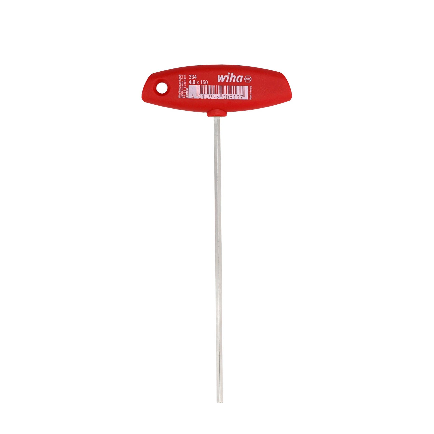 Classic Grip Hex Metric T-Handle 4.0mm