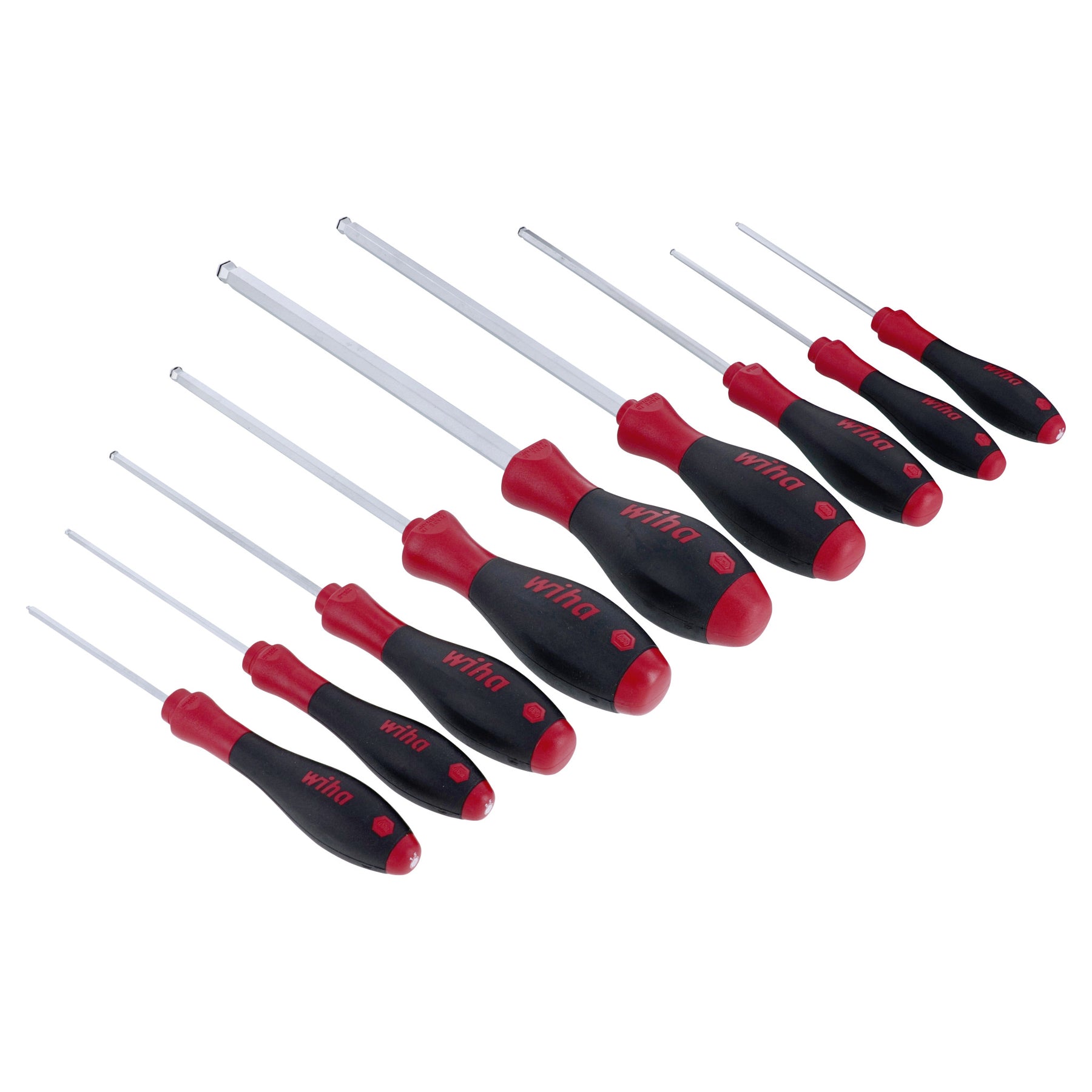 9 Piece SoftFinish MagicRing Ball End Screwdriver Set