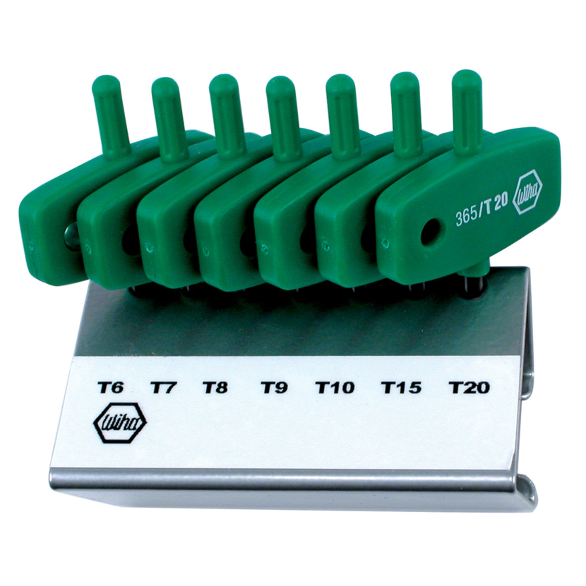 Wiha 36590 Torx® Wing Handle 7 Pc. Set In Stand