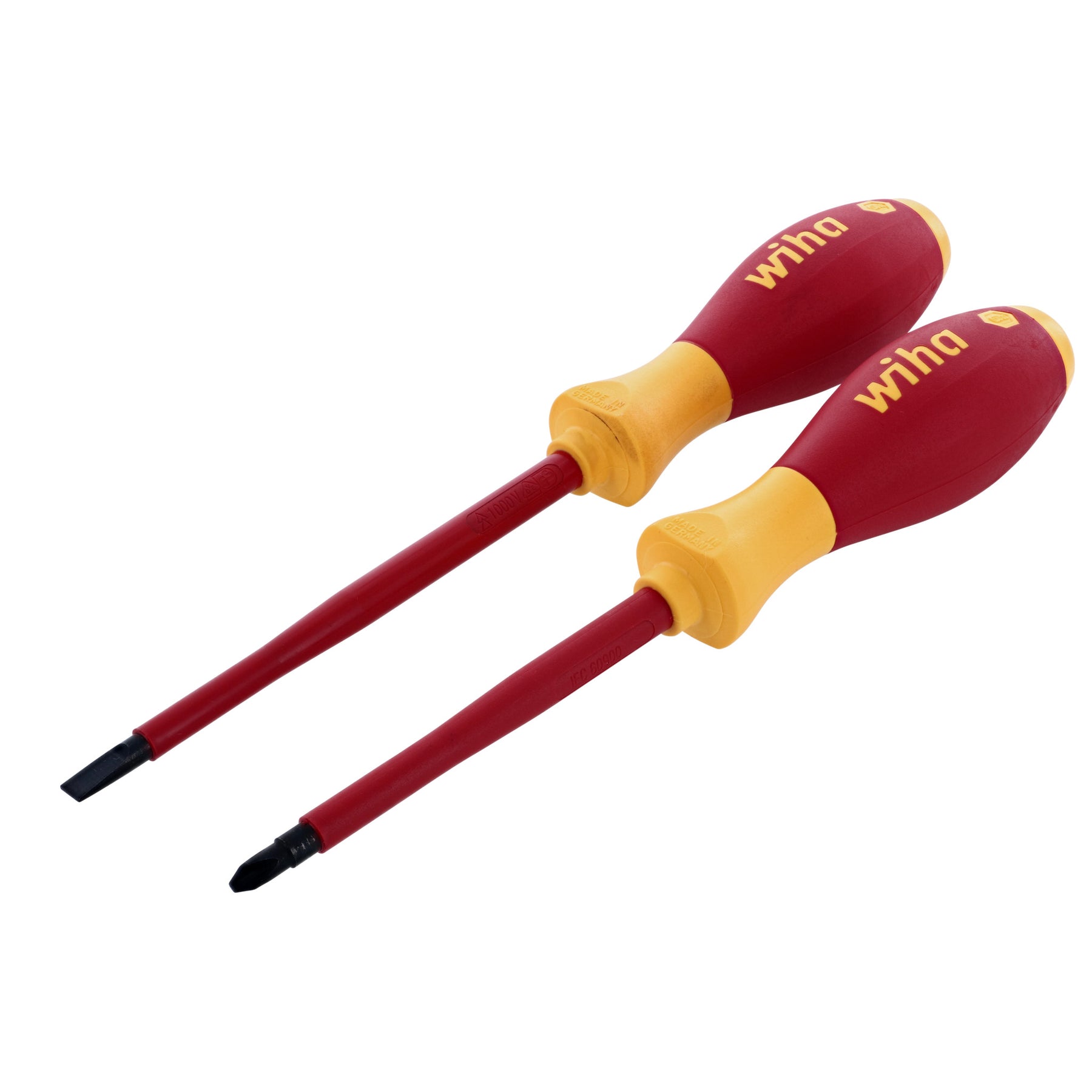 2 Piece Insulated SoftFinish Screwdriver Set
