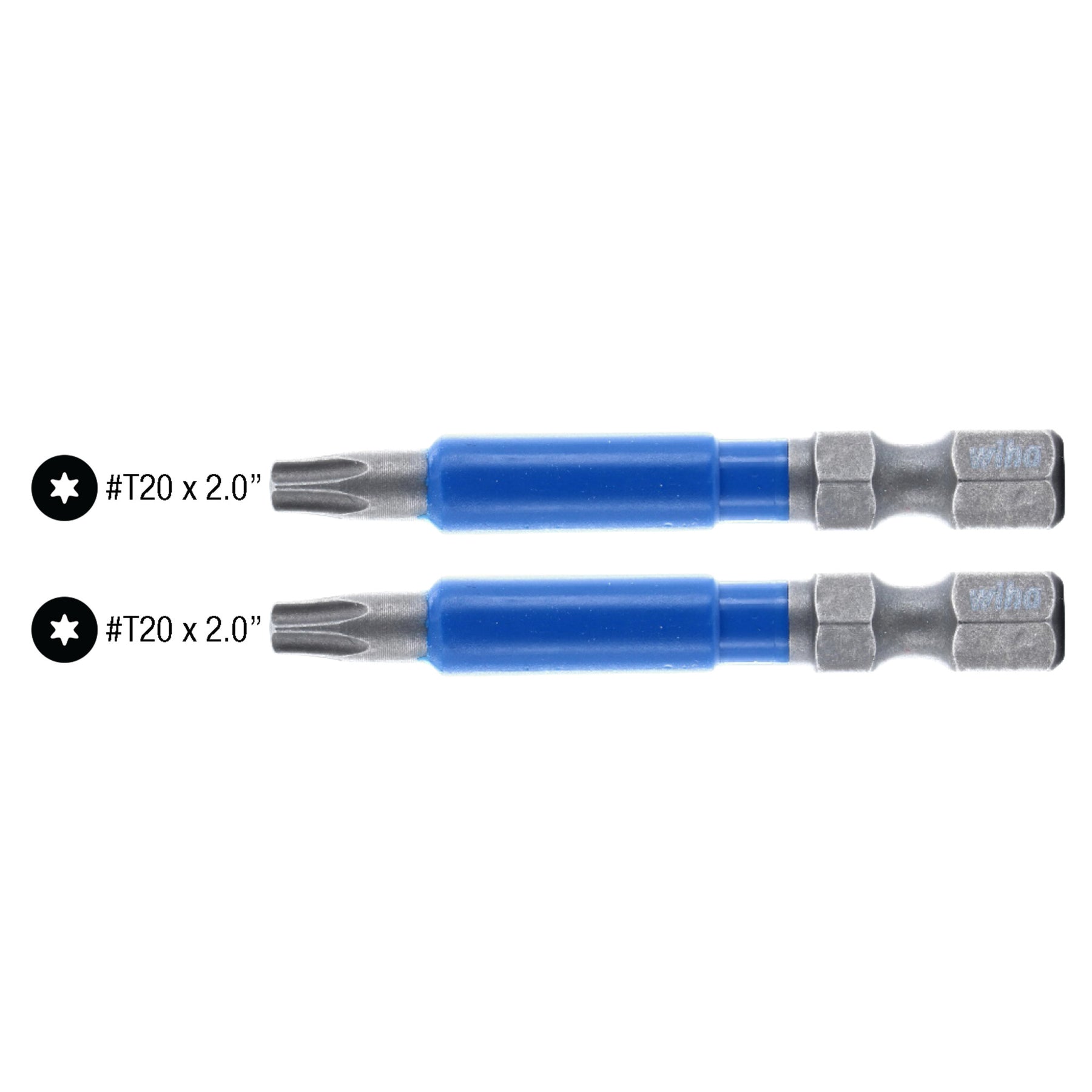 TerminatorBlue Impact Bit Torx T20 - 2 Inch - 2 Pack