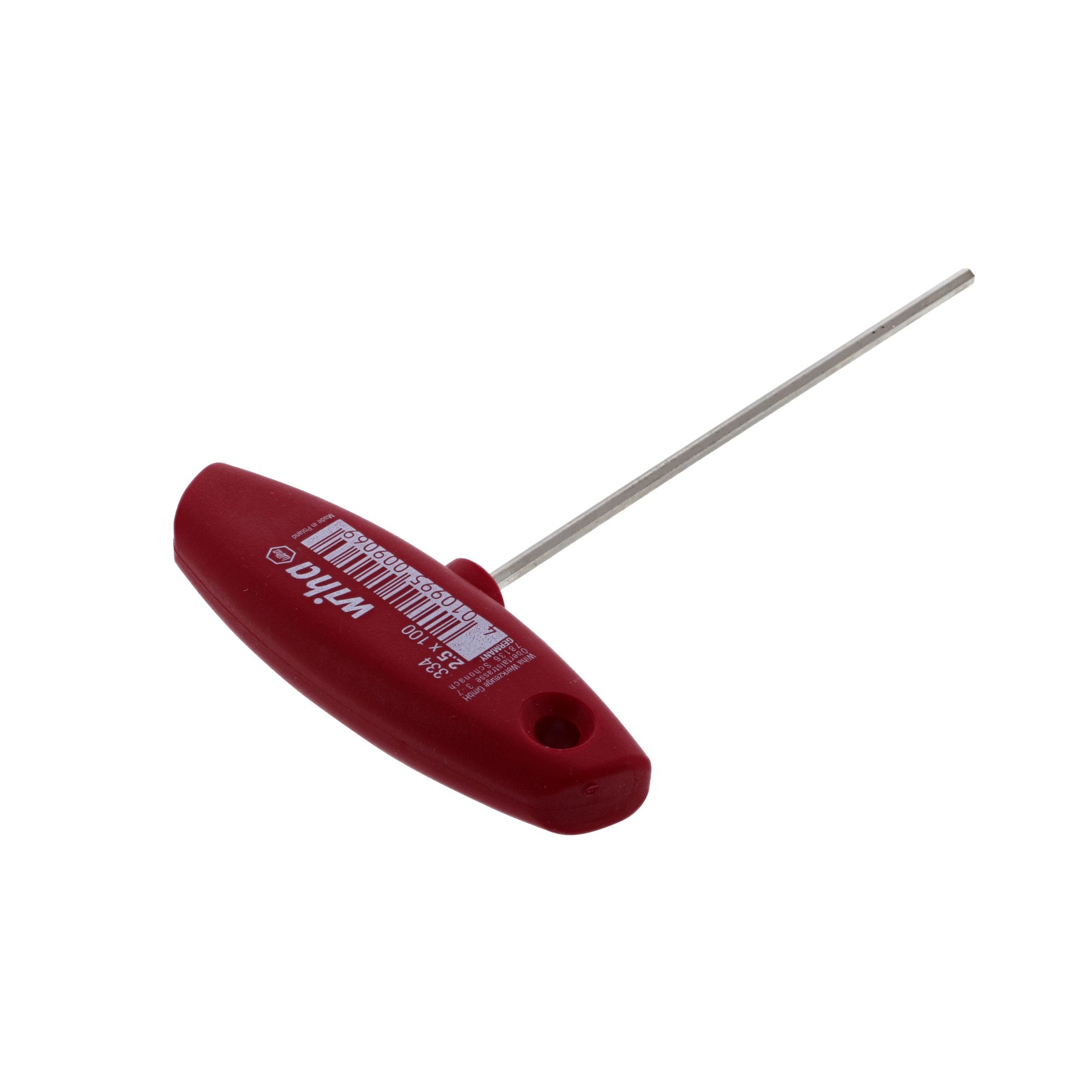 Classic Grip Hex Metric T-Handle 2.5mm