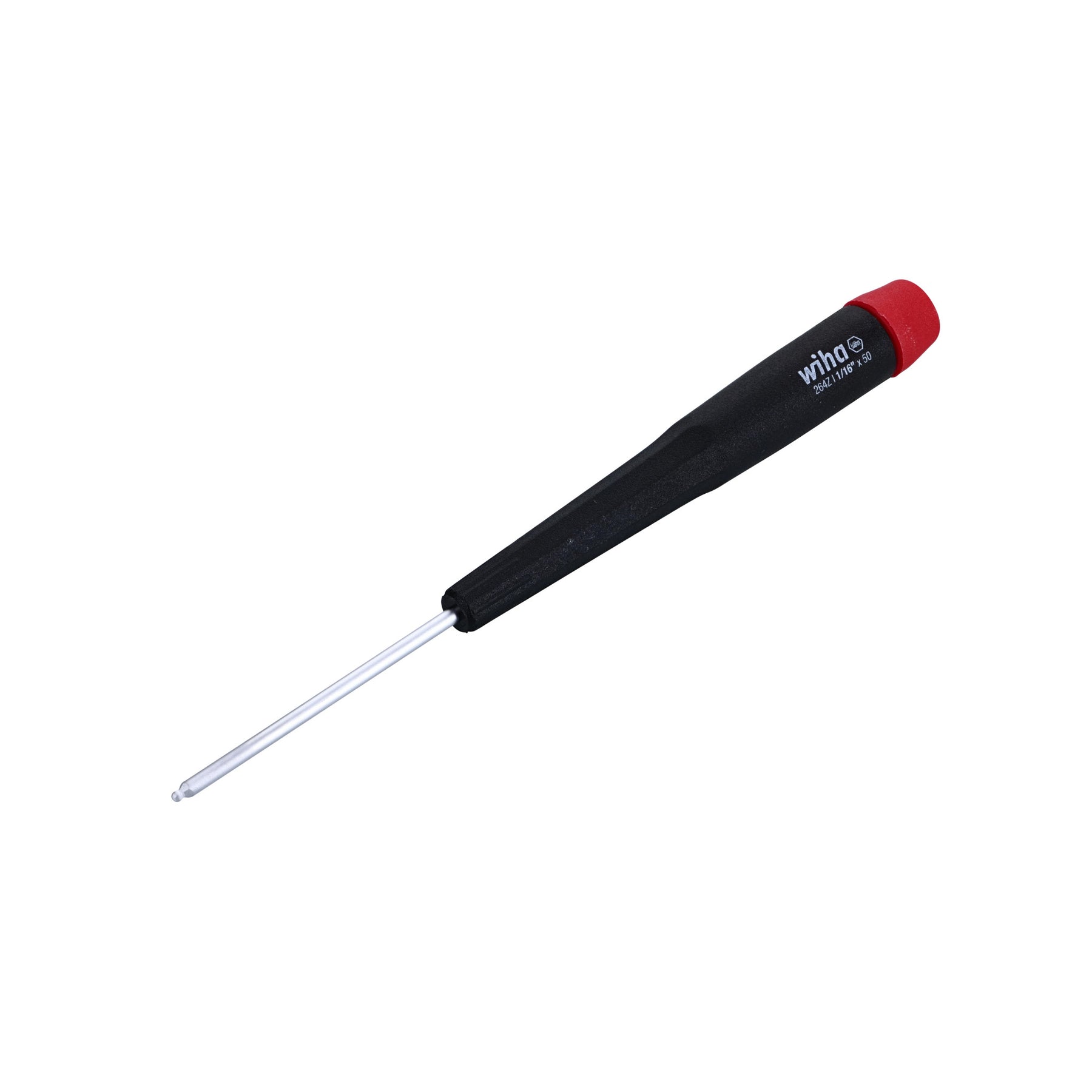 Precision Ball End Hex Screwdriver 1/16" x 50mm