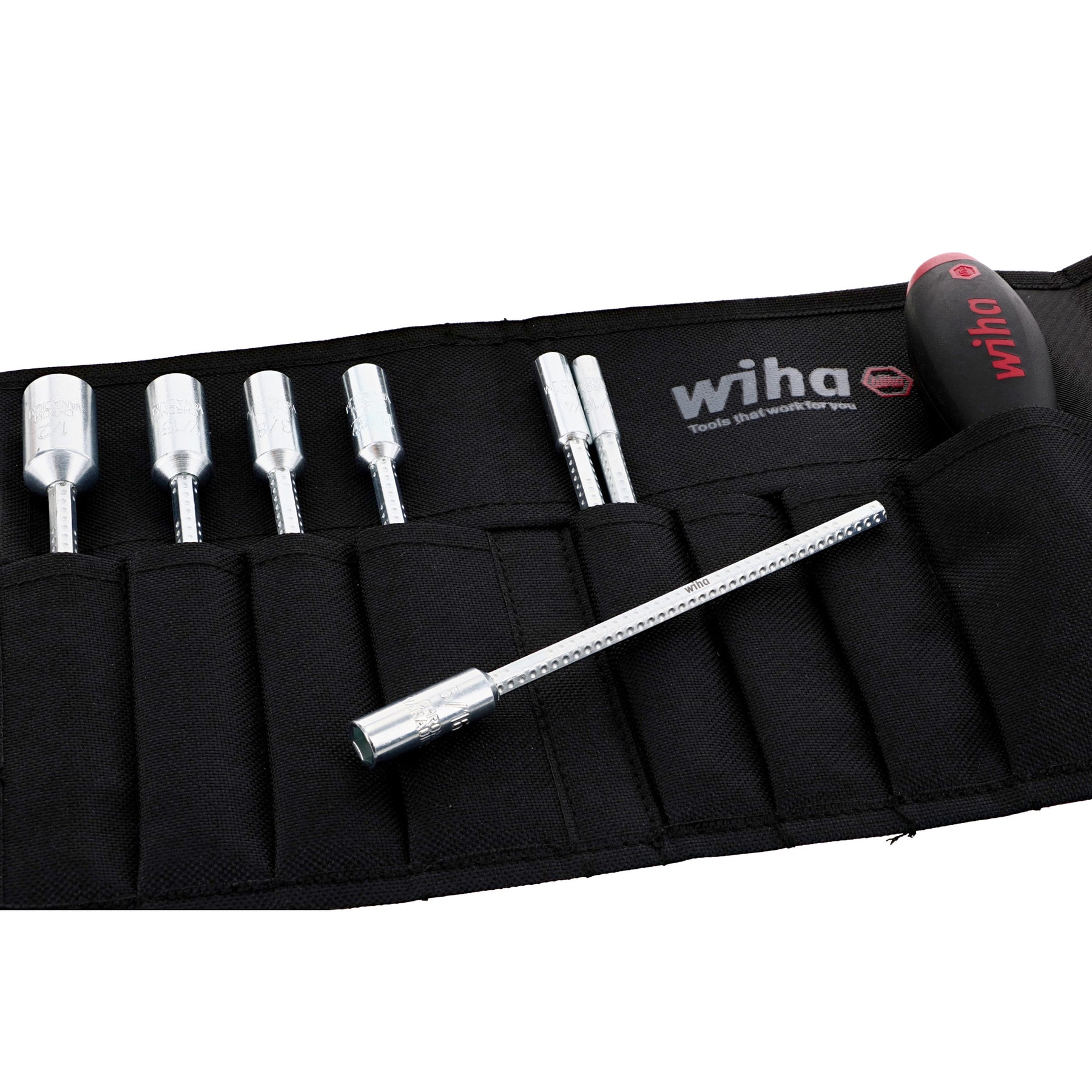 8 Piece SoftFinish Drive-Loc VI Nut Driver Set - Inch