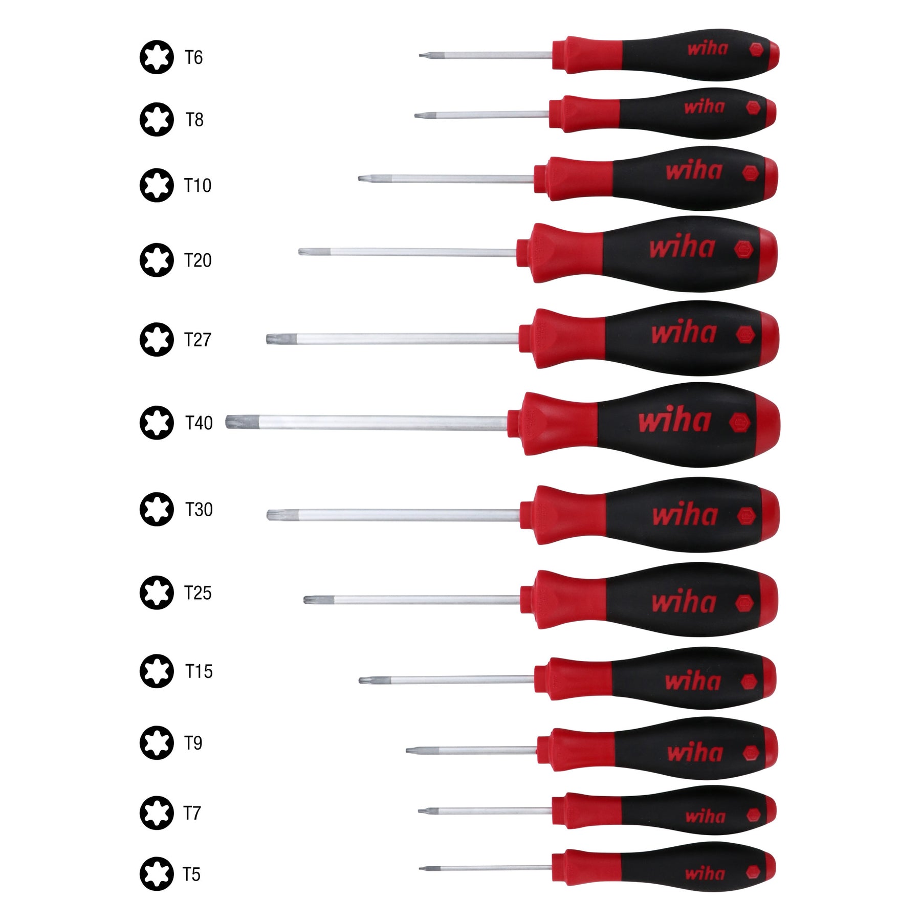 12 Piece SoftFinish Torx Screwdriver Set