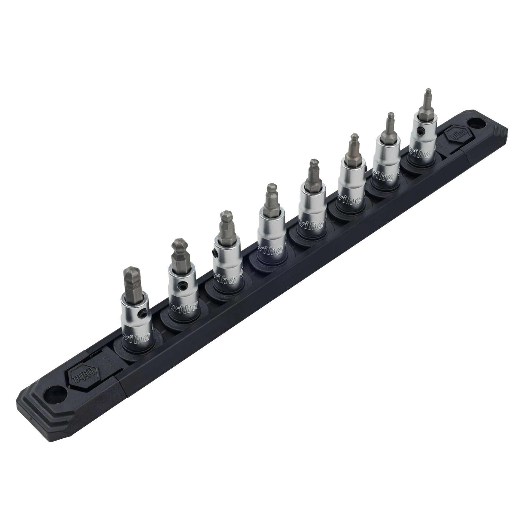 8 Piece Ball End Hex Bit Socket Set - SAE