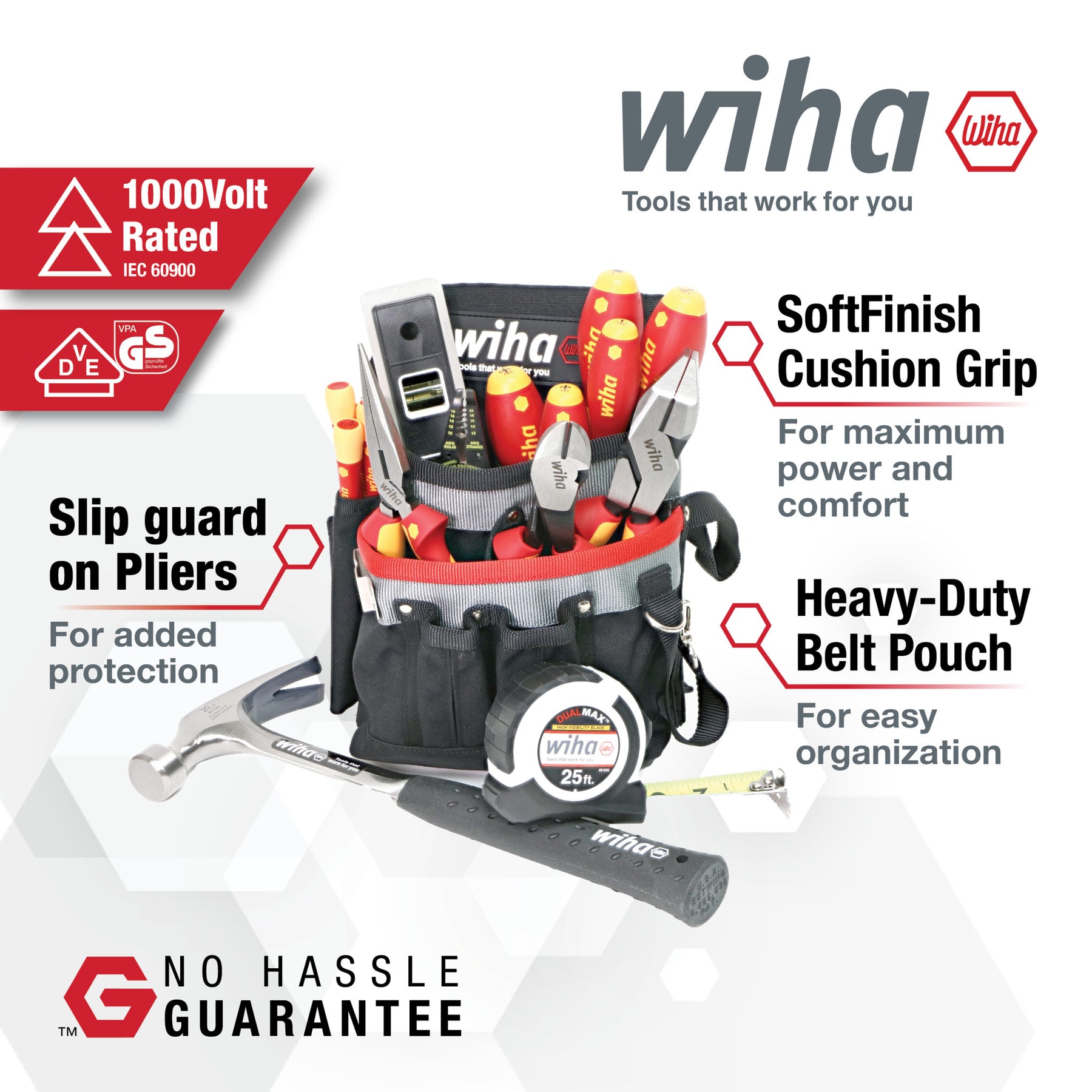 16 Piece Insulated Apprentice Electrician's Tool Kit