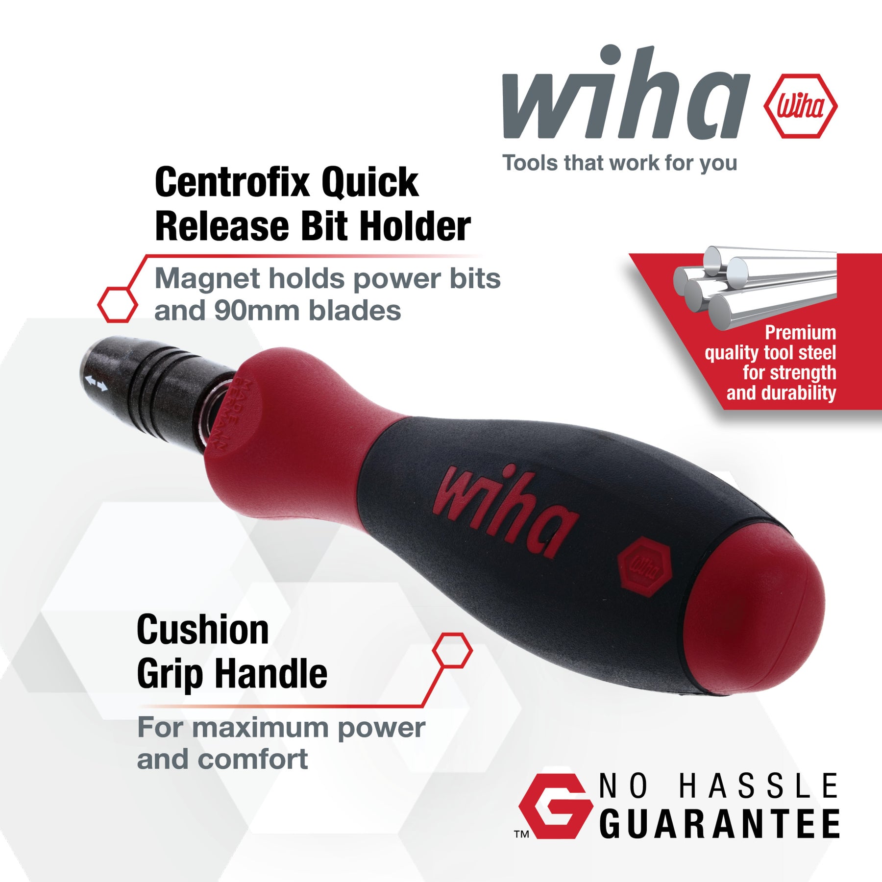 SoftFinish CentroFix Bit Holder