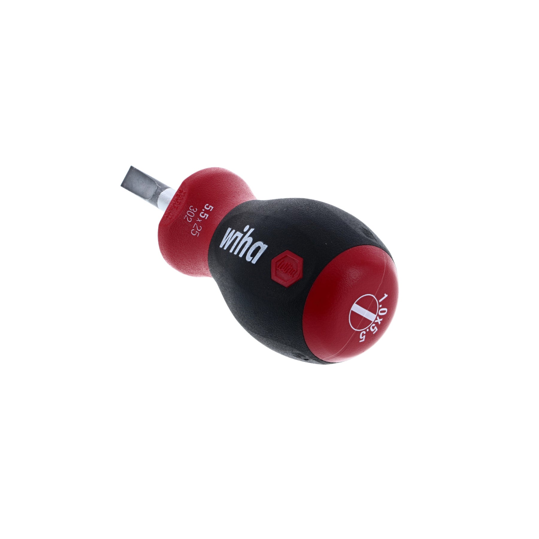 SoftFinish Stubby Slotted Screwdriver 5.5mm x 25mm