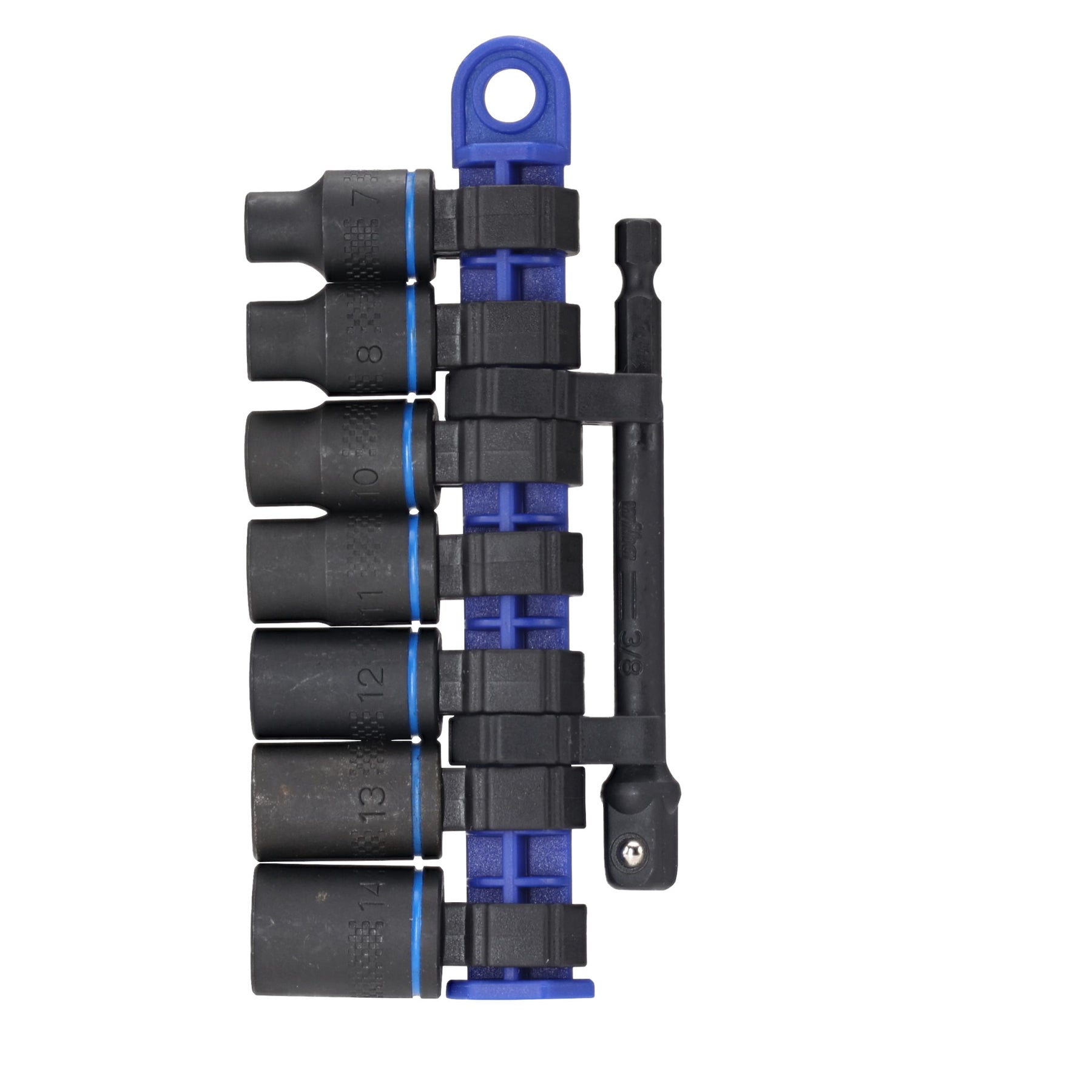 8 Piece 3/8" Drive Metric Impact Socket Set