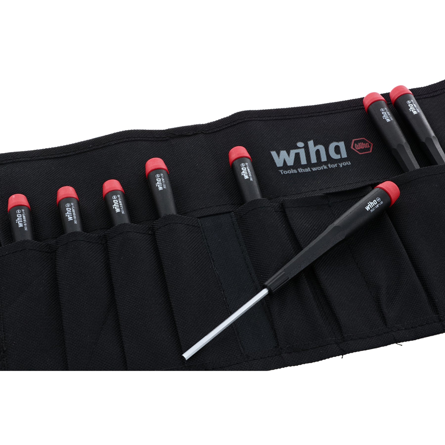 8 Piece Precision Hex Screwdriver Set - SAE