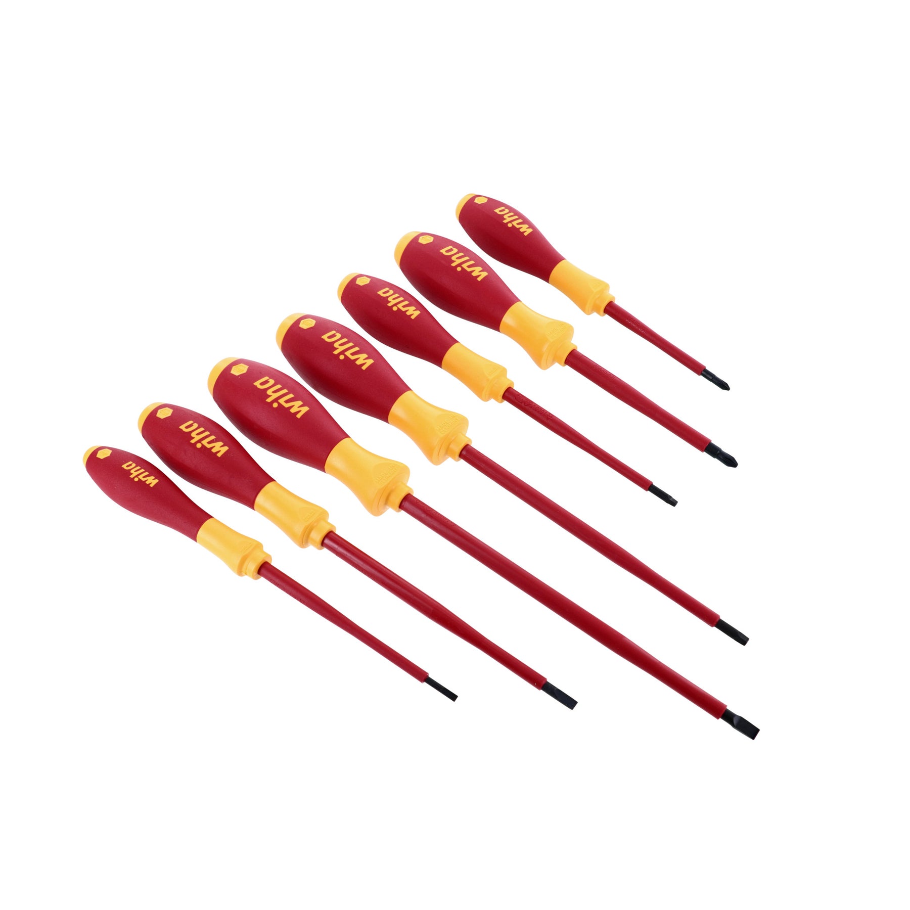 11 Piece Insulated Industrial Pliers and Screwdriver Set