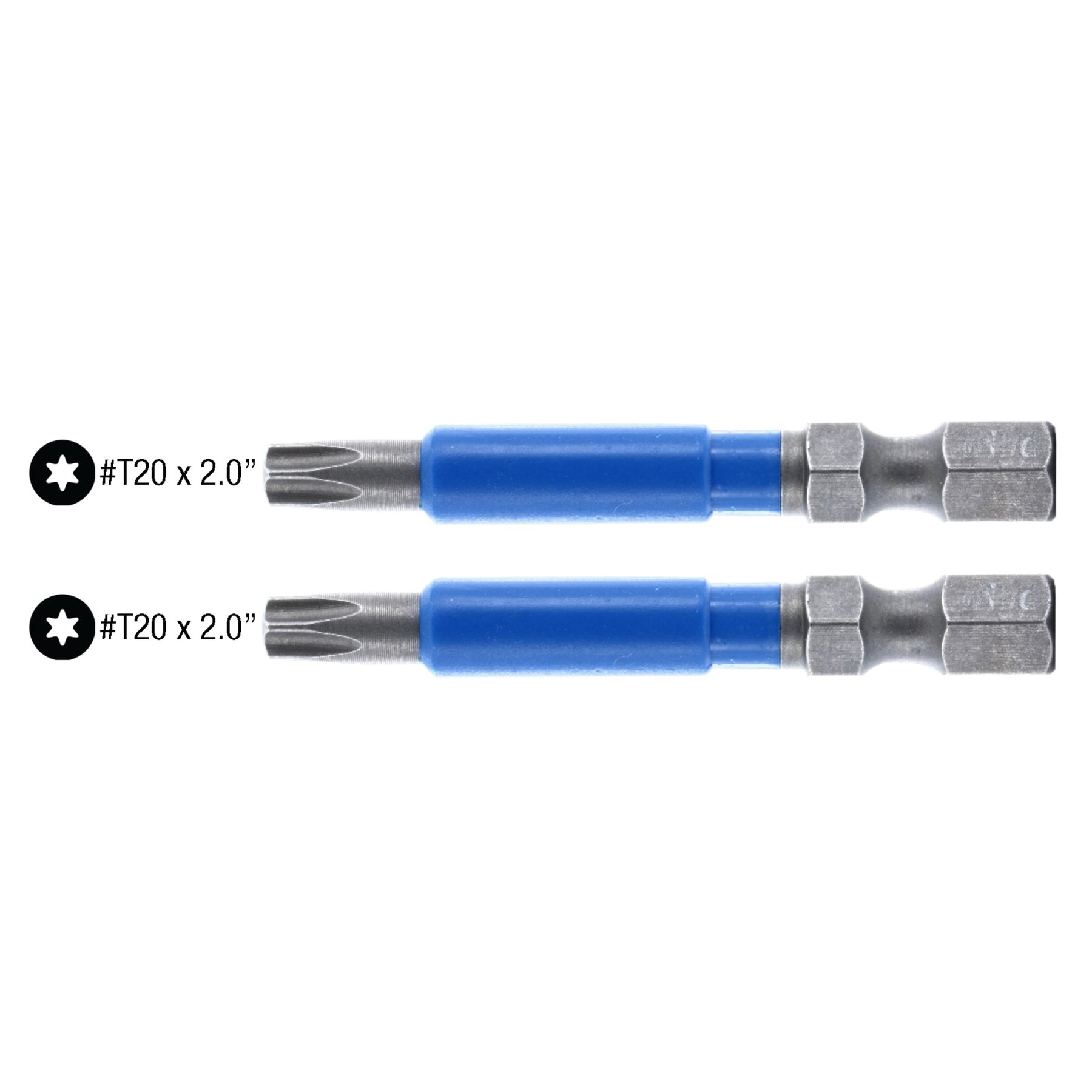 TerminatorBlue Impact Bit Torx T25 - 2 Inch - 2 Pack