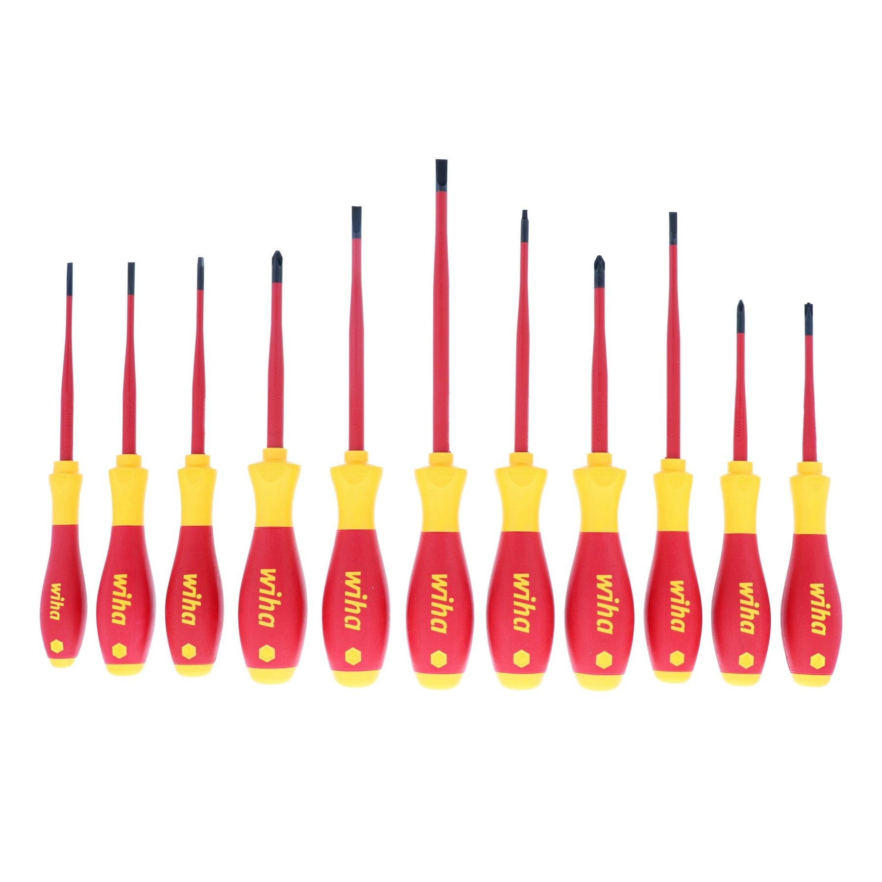 11 Piece Insulated SlimLine Screwdriver Set
